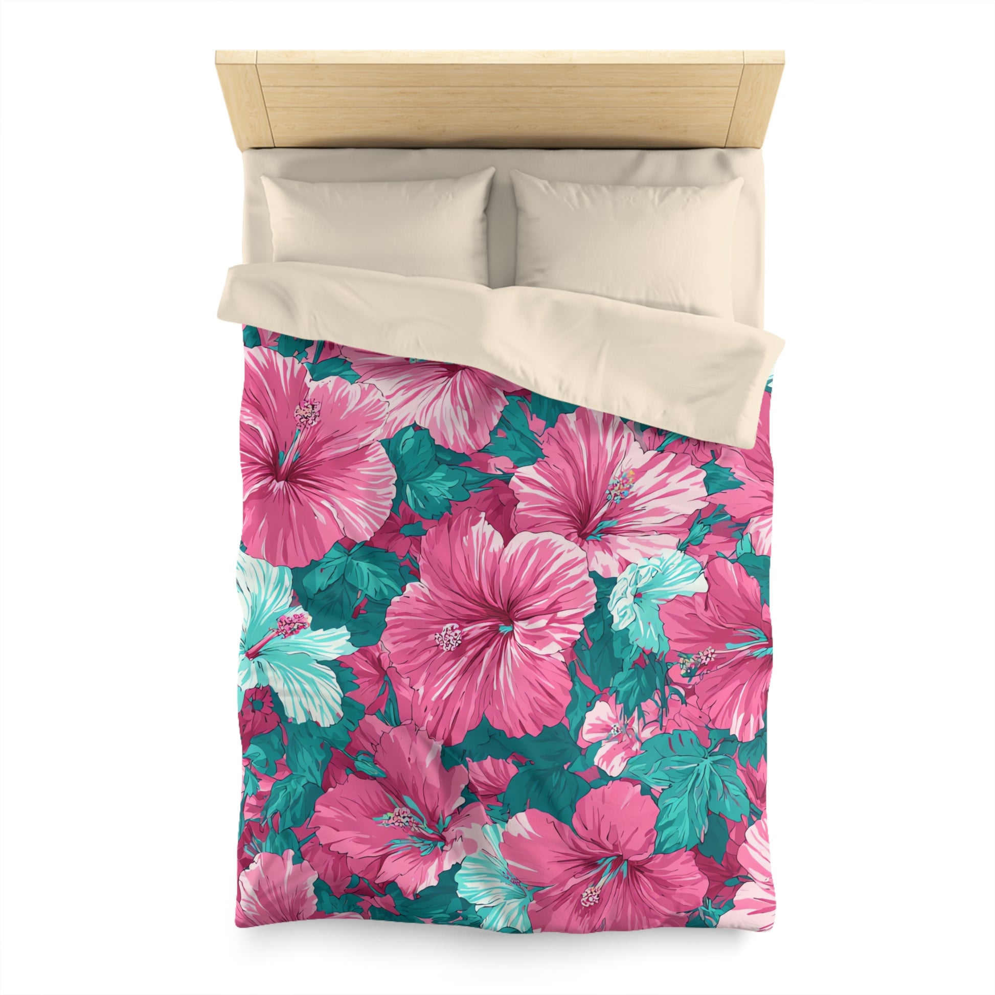 Flowerpunk Aloha II Microfiber Duvet Cover, Artsulli - Art is Long, Life is Short, Home Decor, , , , , , , 