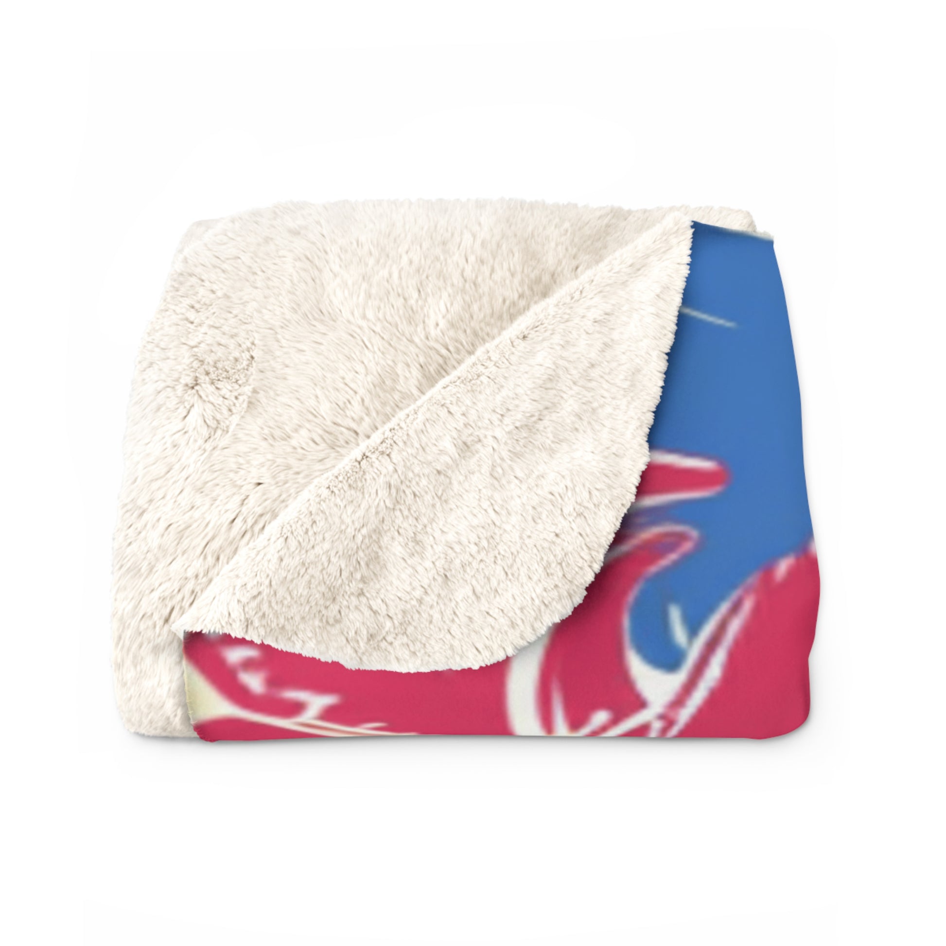 Blooming Tropical Flowers Sherpa Fleece Blanket, Artsulli - Art is Long, Life is Short, Home Decor, , , , , , , 