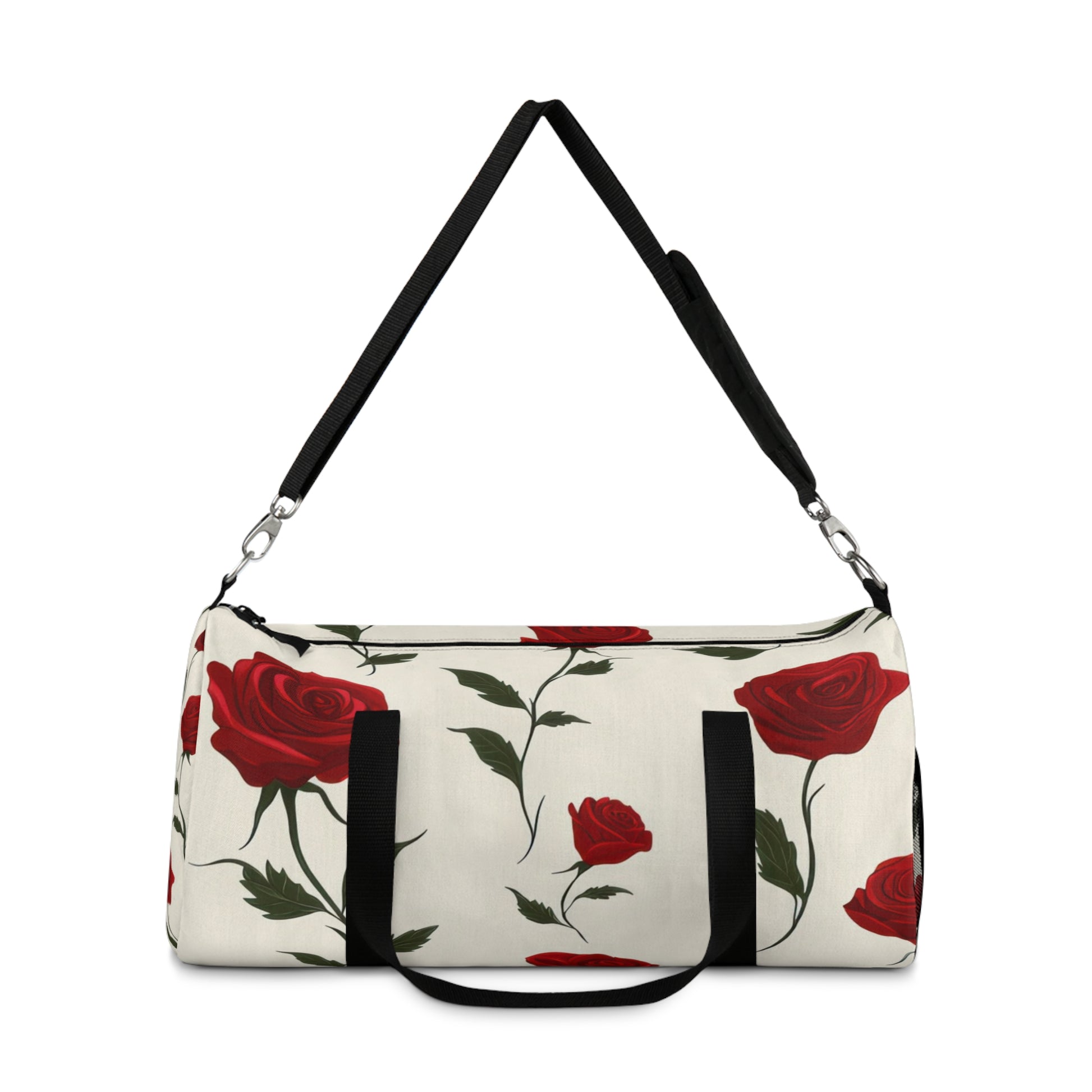 Red Roses Duffel Bag, Artsulli - Art is Long, Life is Short, Bags, , , , , , , 