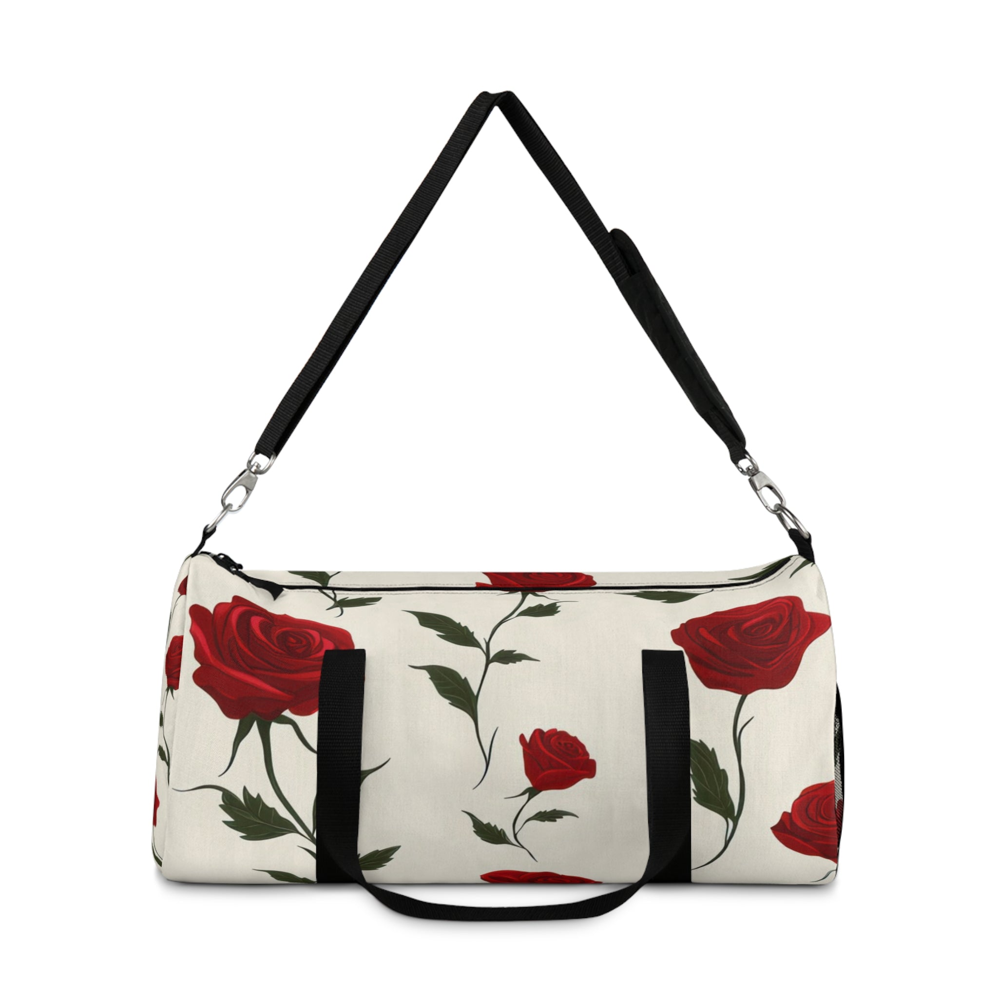 Red Roses Duffel Bag, Artsulli - Art is Long, Life is Short, Bags, , , , , , , 