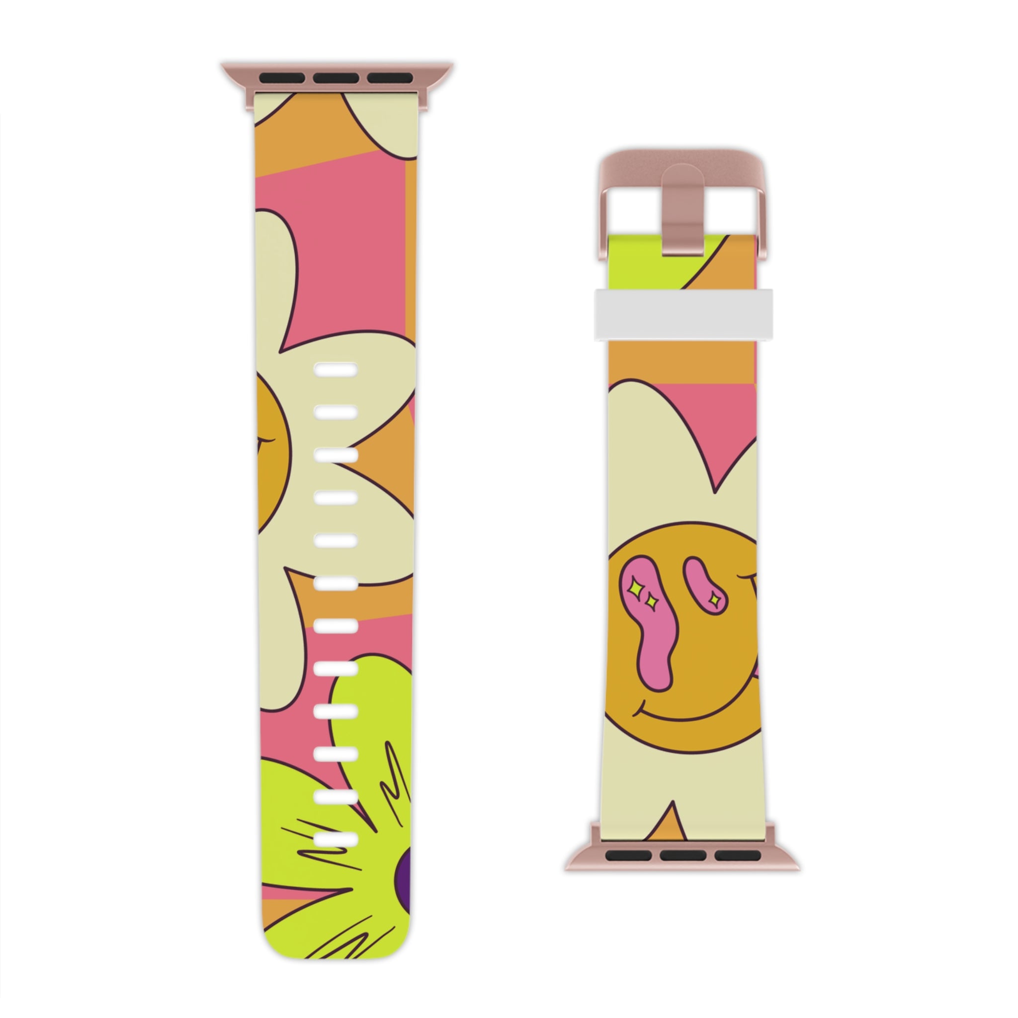Trippy Sour Face Rave Watch Band for Apple Watch, Artsulli - Art is Long, Life is Short, Accessories, , , , , , , 