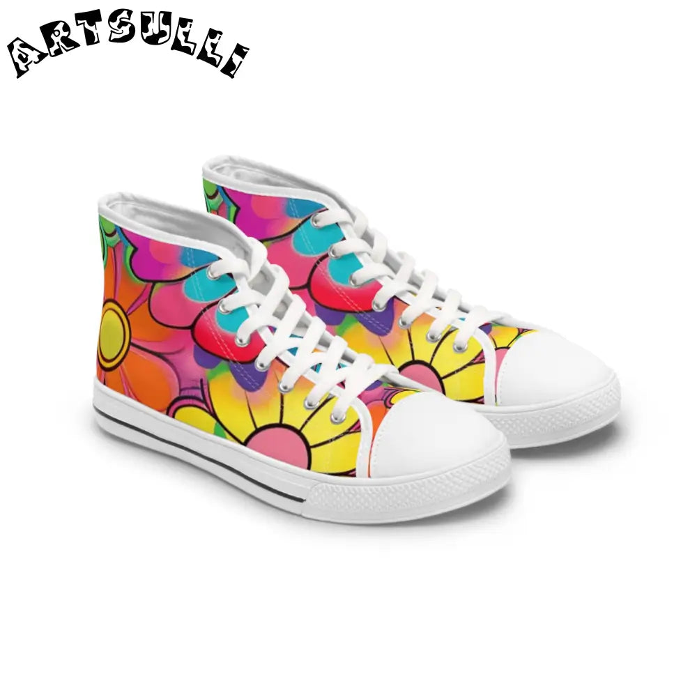 JAKKOUTTHEBXX Chromatic Daisy Dream II Women’s High Top Sneakers