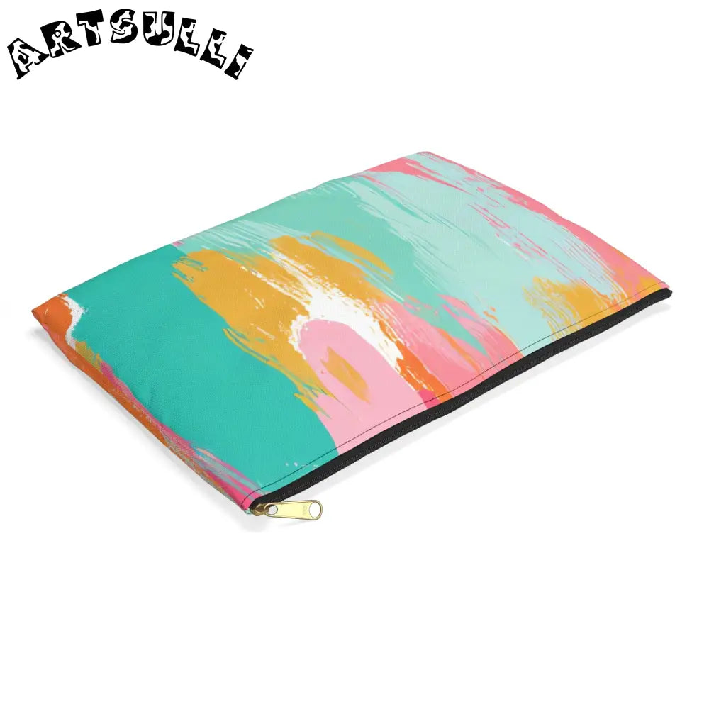 JAKKOUTTHEBXX Preppy Pixel Bloom Accessory Pouch JAKKOUTTHEBXX