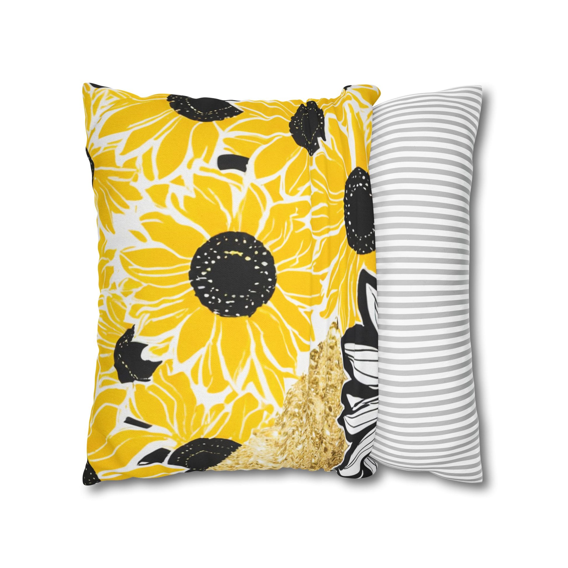 Spun Polyester Square Pillowcase, Artsulli - Art is Long, Life is Short, Home Decor, , , , , , , 