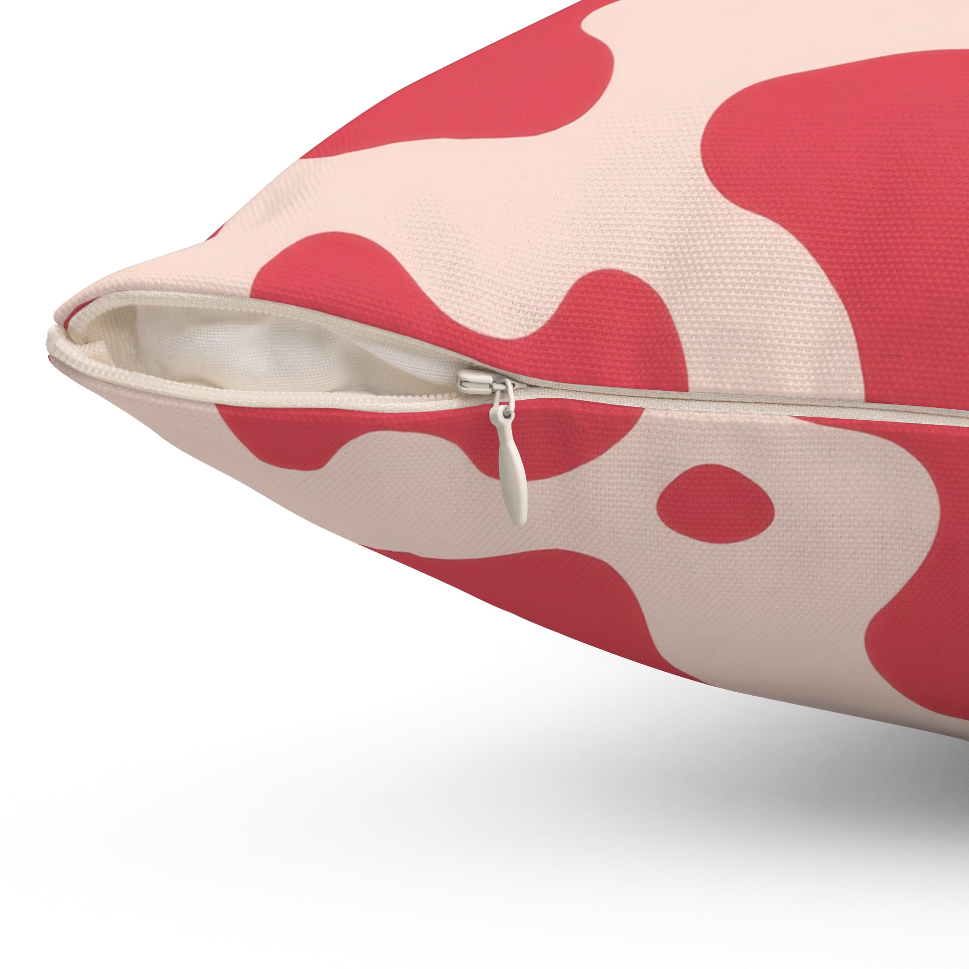 Copy of Red Jungle Cow Spun Polyester Square Pillow, Artsulli - Art is Long, Life is Short, Home Decor, , , , , , , 