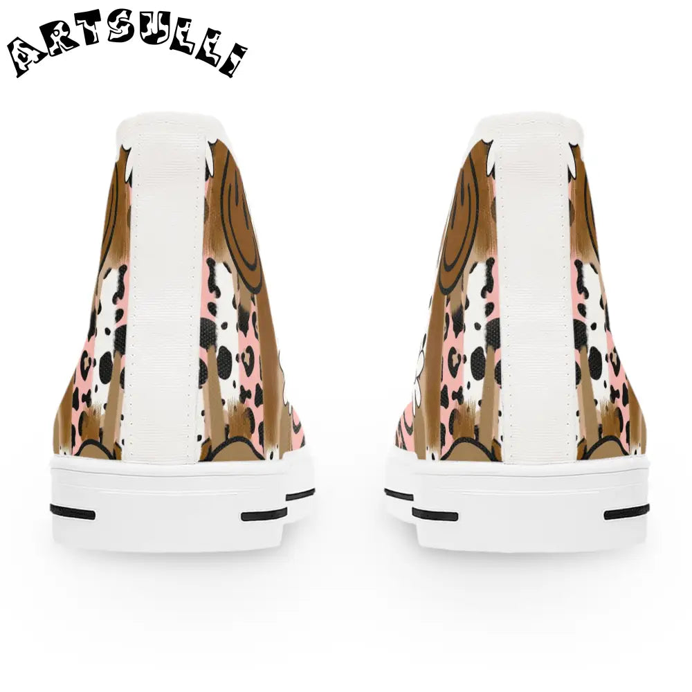 JAKKOUTTHEBXX Sutfin Ghosts Pop Art II Women’s High Top Sneakers