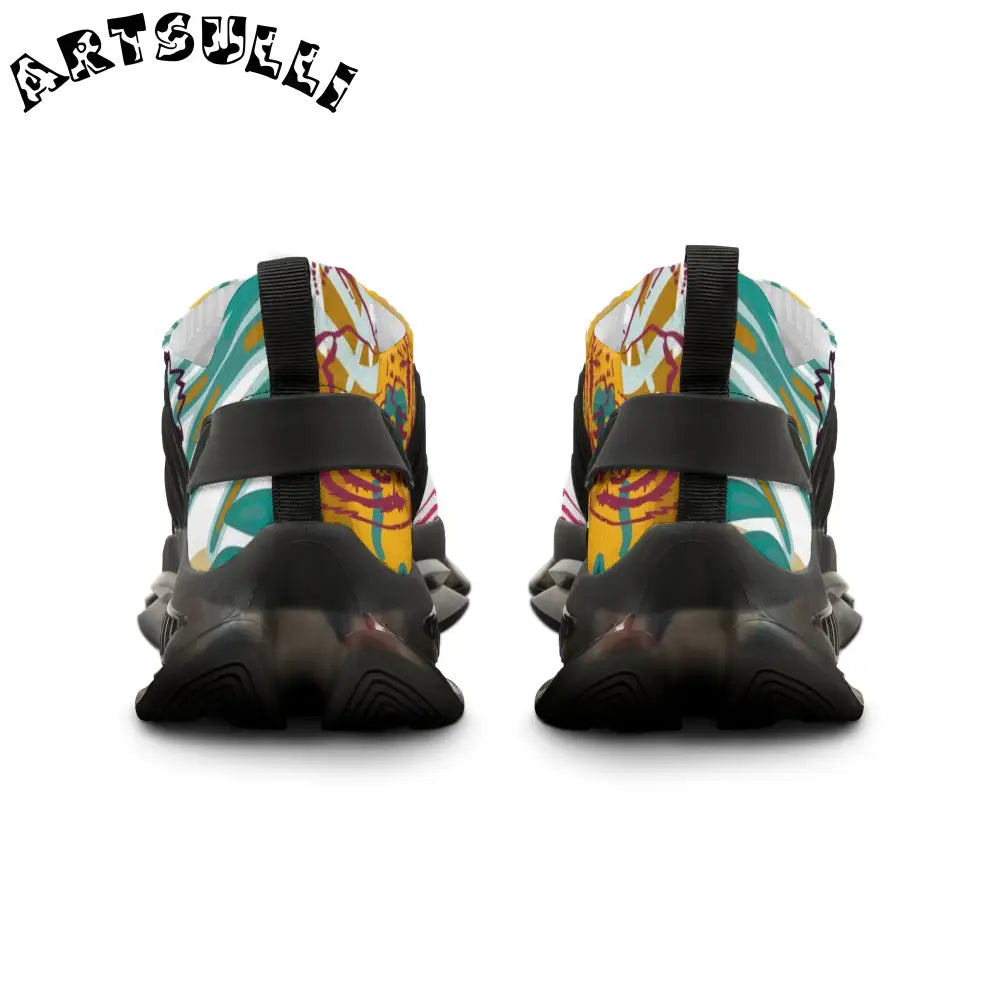 JAKKOUTTHEBXX Tropical Jungle Tigers Brown and Green Men’s Mesh