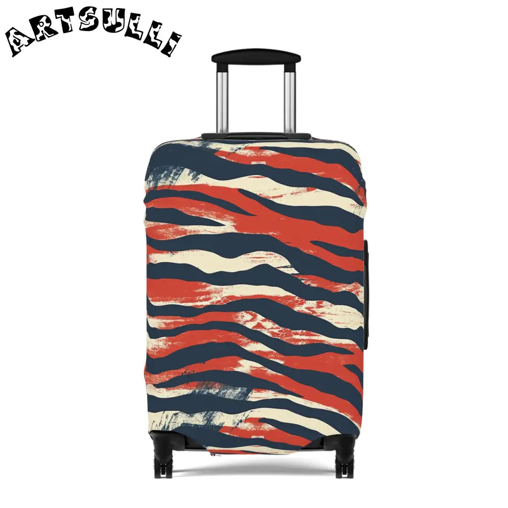 JAKKOUTTHEBXX Capricious Tiger Wave Luggage Cover JAKKOUTTHEBXX