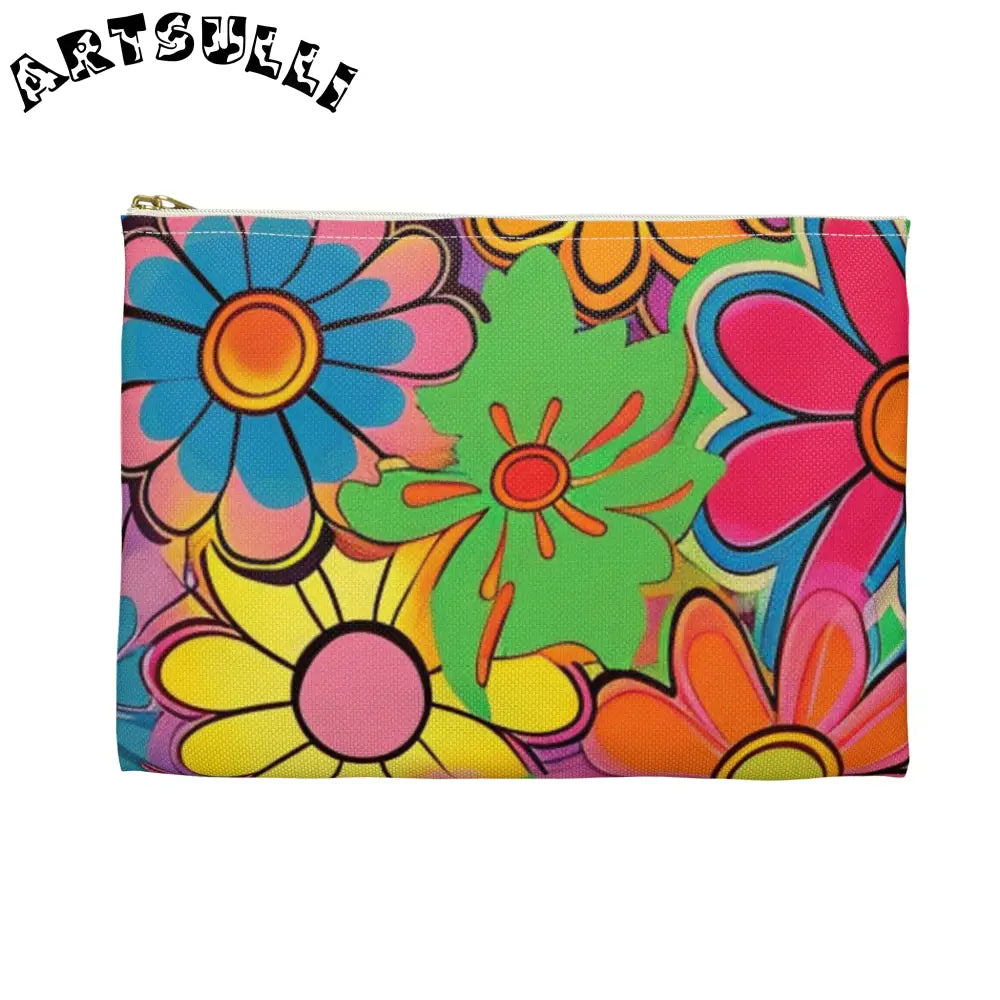 JAKKOUTTHEBXX Chromatic Daisy Dream Accessory Pouch JAKKOUTTHEBXX