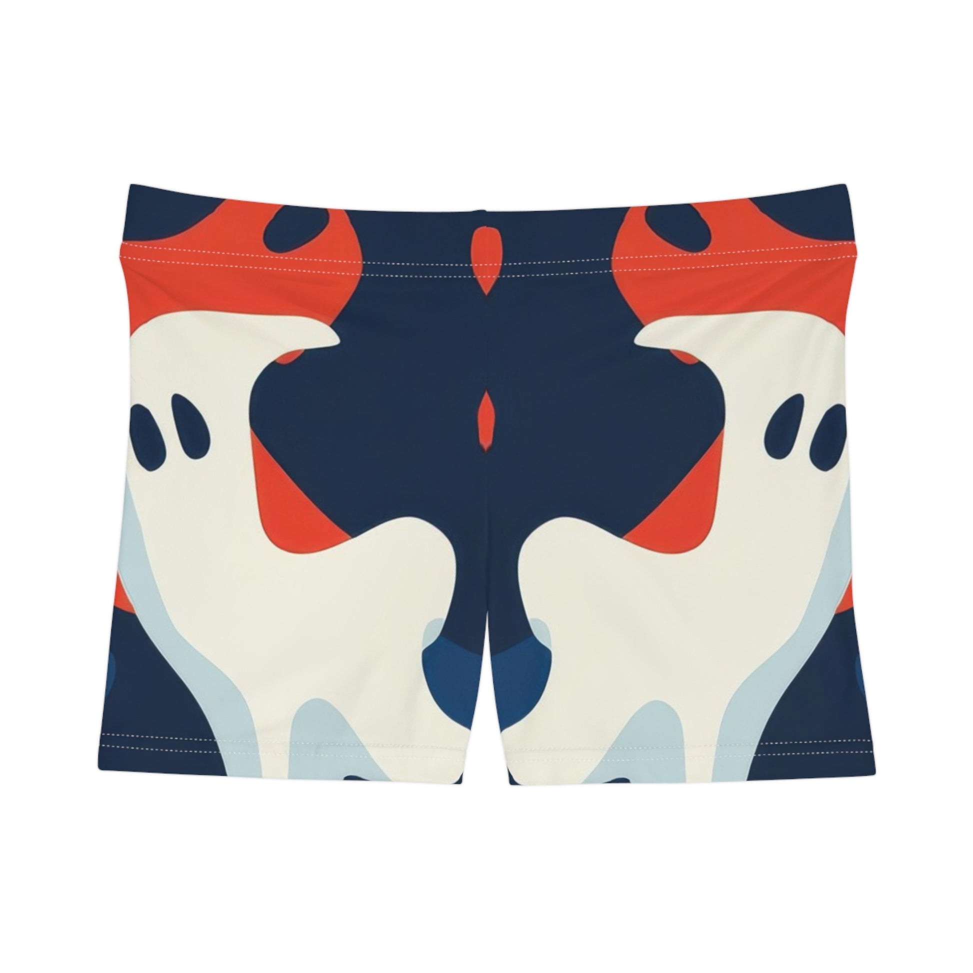 Camo Ghosts Women's Shorts (AOP), Artsulli - Art is Long, Life is Short, All Over Prints, Size, XS, Material, Brushed Faux Suede, , , 17405966784649