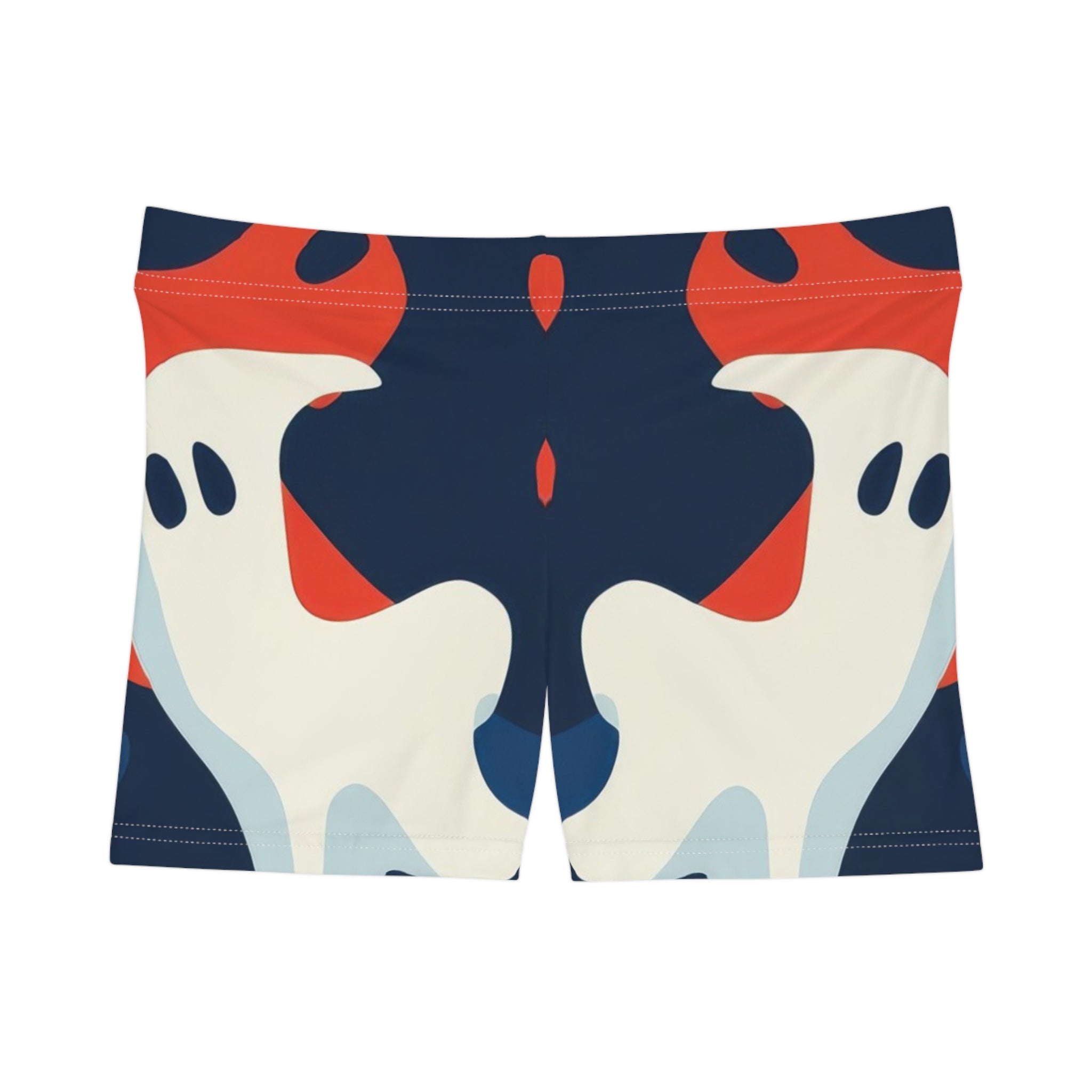 Camo Ghosts Women's Shorts (AOP), Artsulli - Art is Long, Life is Short, All Over Prints, Size, XS, Material, Brushed Faux Suede, , , 17405966784649