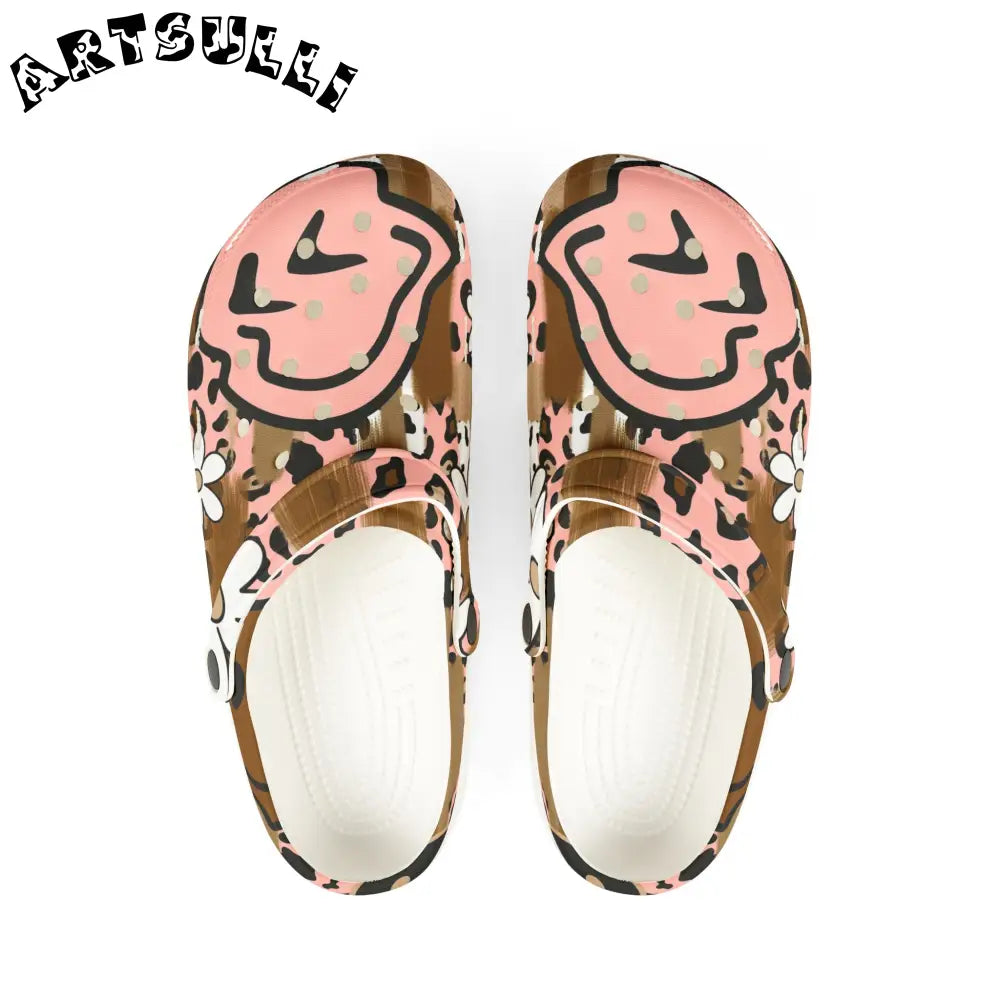 JAKKOUTTHEBXX Sutfin Ghosts Pop Art EVA Foam Rubber Shoes (AOP)