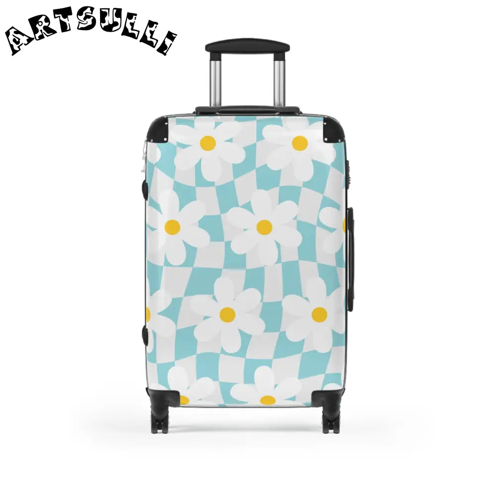 JAKKOUTTHEBXX Trippy Check Garden Suitcase JAKKOUTTHEBXX Artsulli