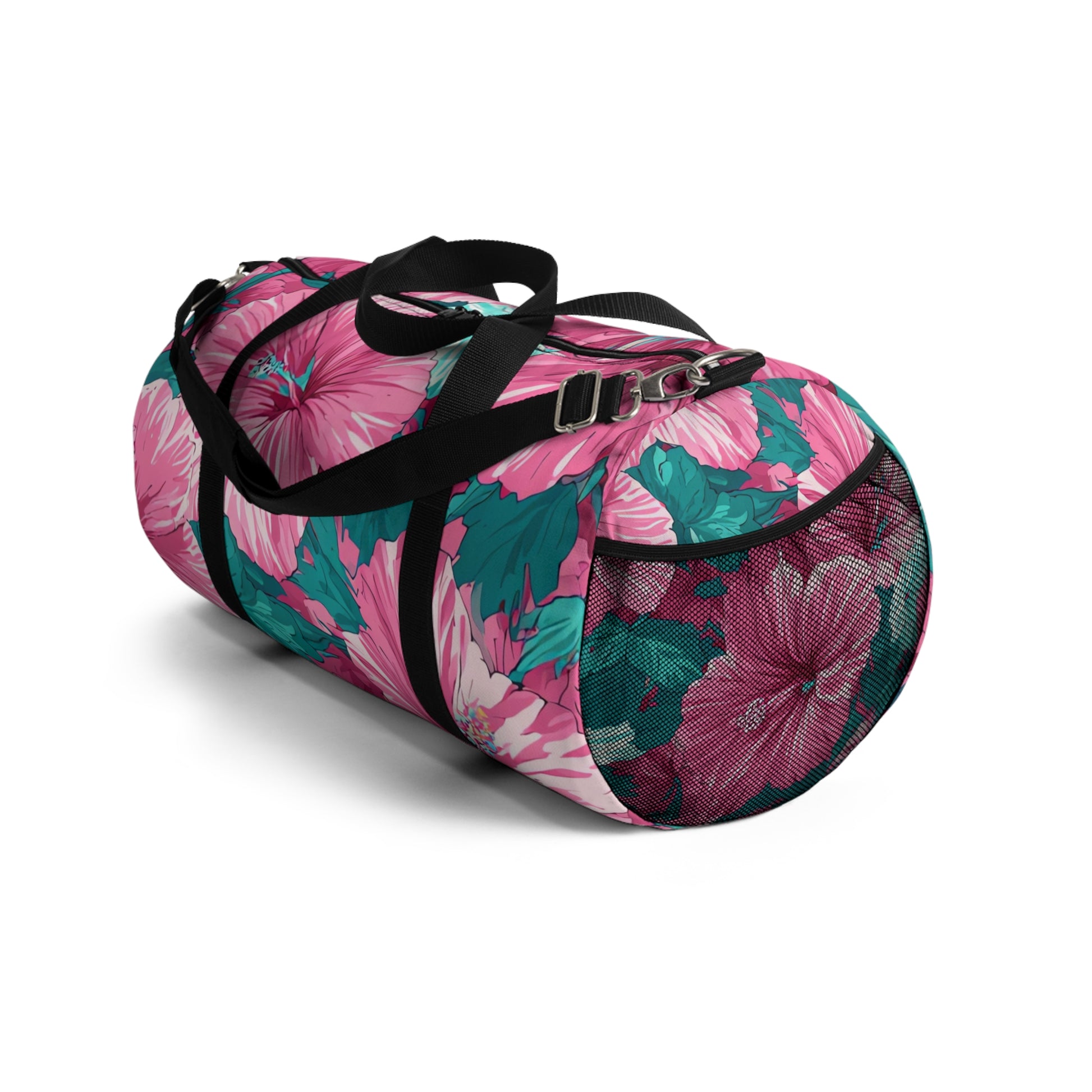 Flowerpunk Aloha Duffel Bag, Artsulli - Art is Long, Life is Short, Bags, , , , , , , 