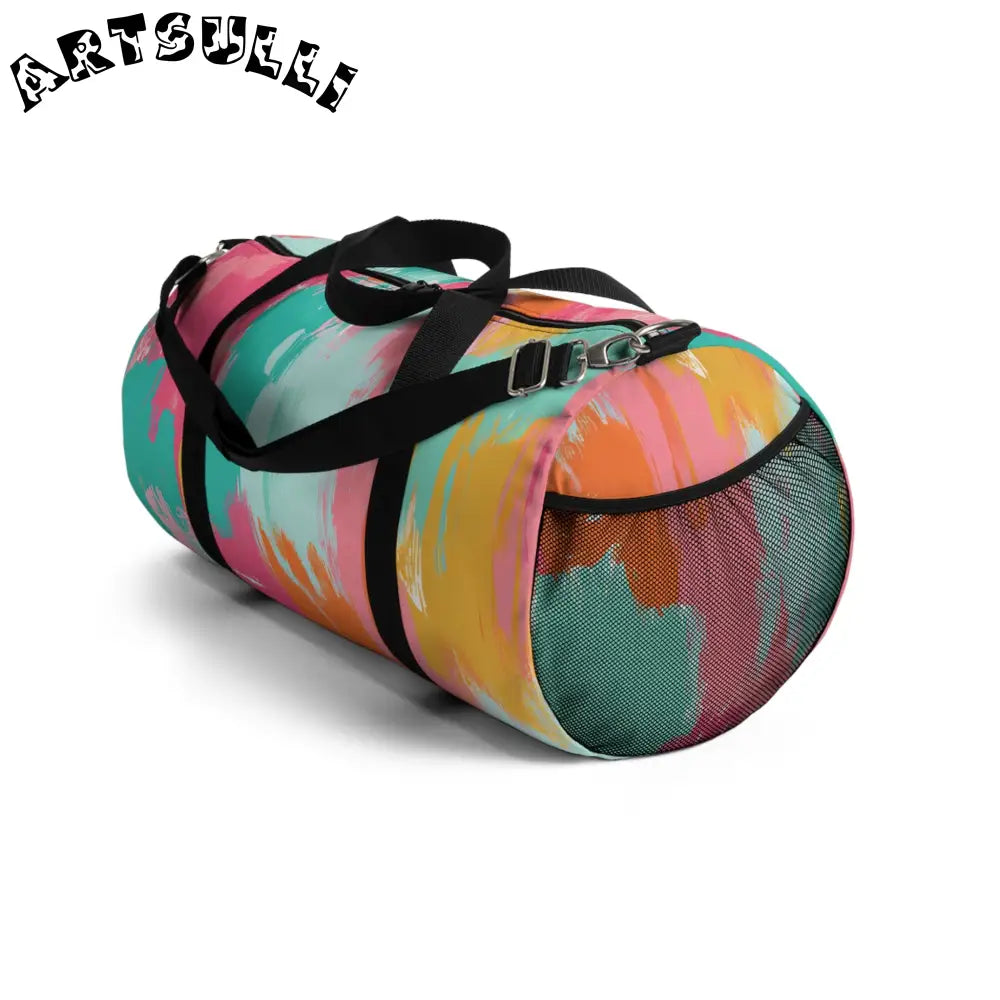 JAKKOUTTHEBXX Preppy Pixel Bloom II Duffel Bag JAKKOUTTHEBXX