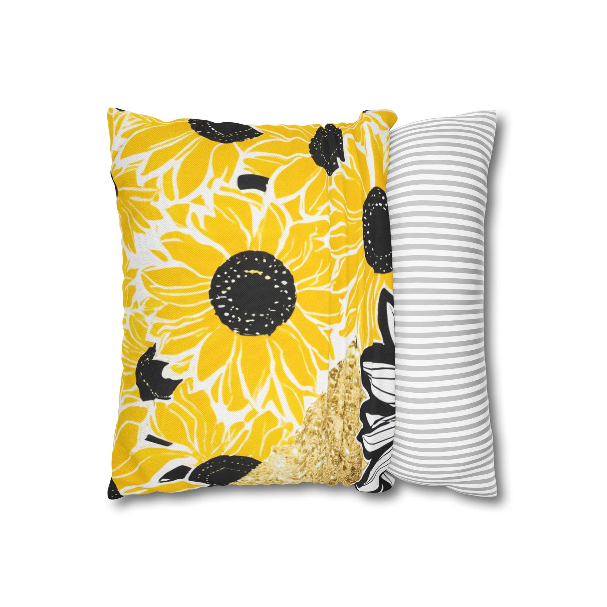 Spun Polyester Square Pillowcase, Artsulli - Art is Long, Life is Short, Home Decor, , , , , , , 