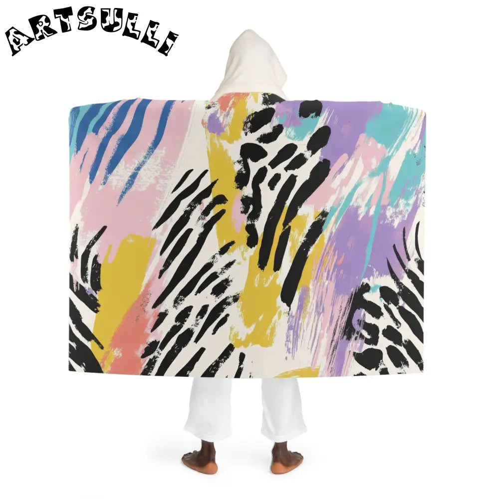 JAKKOUTTHEBXX Wild Zebra Stripes x Paint Brush Strokes Multi-Color