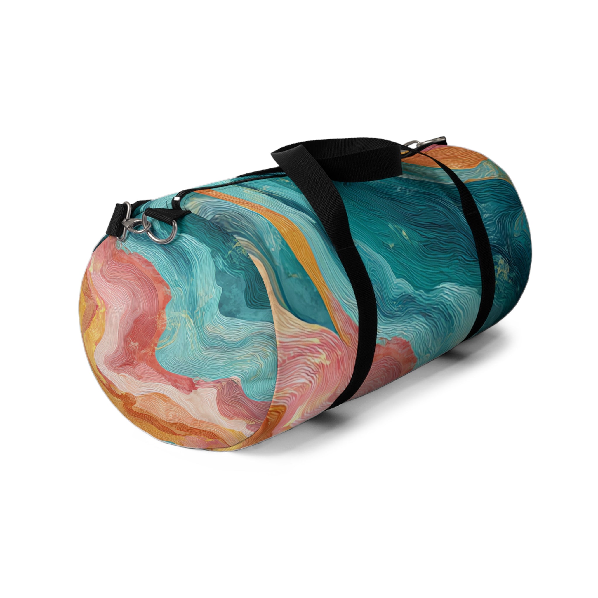 Liquid Marble Spill Duffel Bag, Artsulli - Art is Long, Life is Short, Bags, , , , , , , 