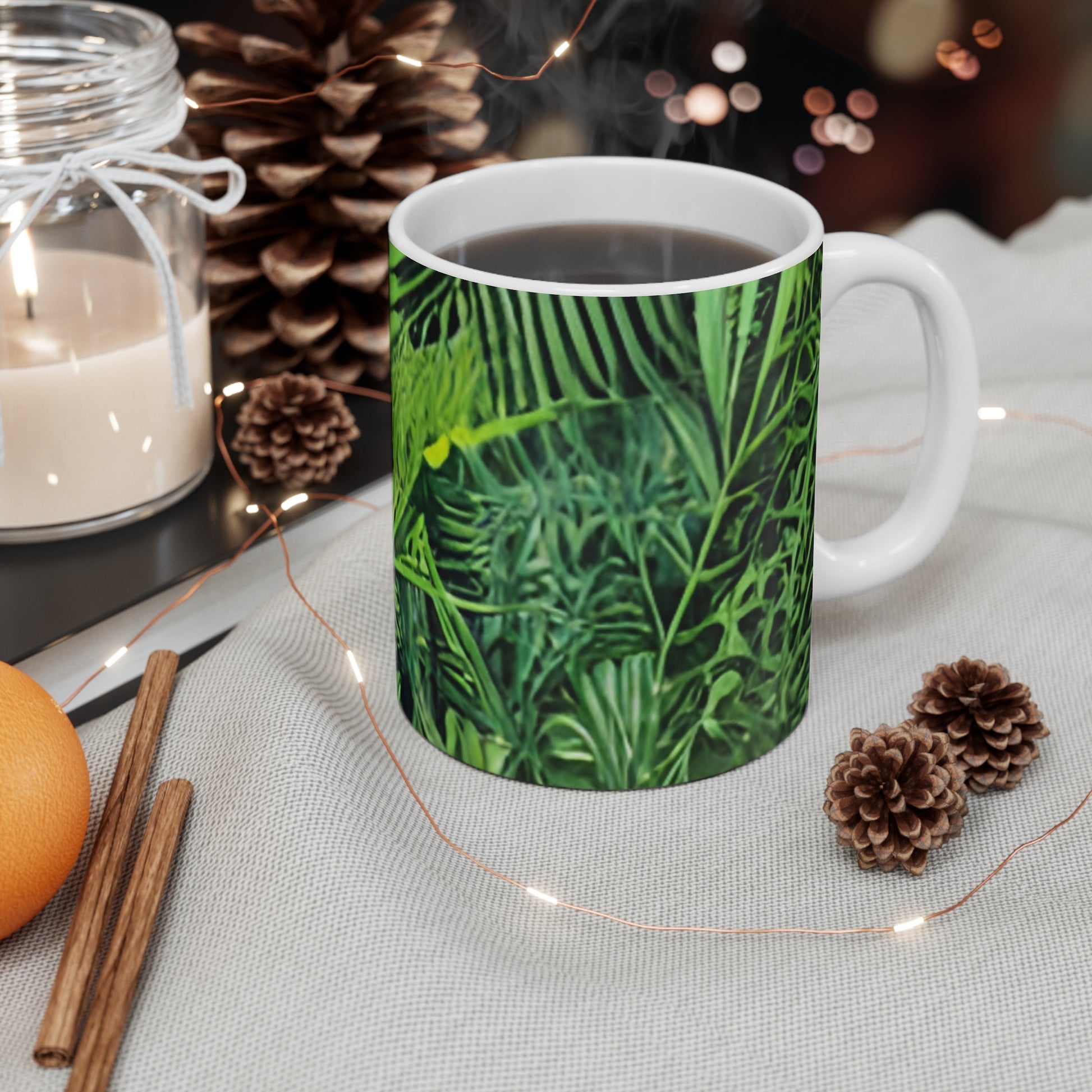 Jungle Zebra Art Mug 11oz, Artsulli - Art is Long, Life is Short, Mug, , , , , , , 