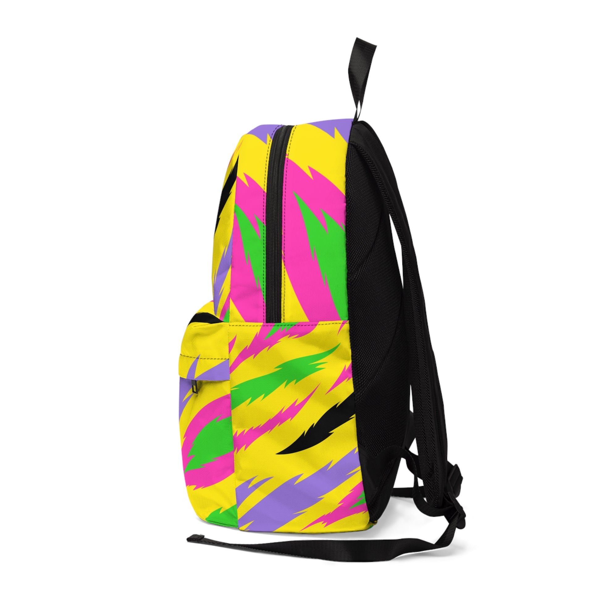 Electric Tiger Fur Unisex Classic Backpack, Artsulli - Art is Long, Life is Short, Bags, , , , , , , 