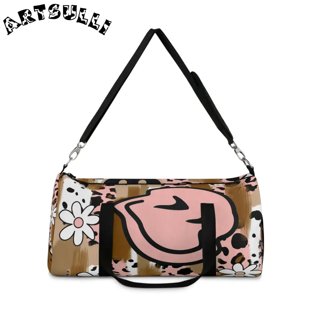 JAKKOUTTHEBXX Sutfin Ghosts Pop Art Duffel Bag JAKKOUTTHEBXX