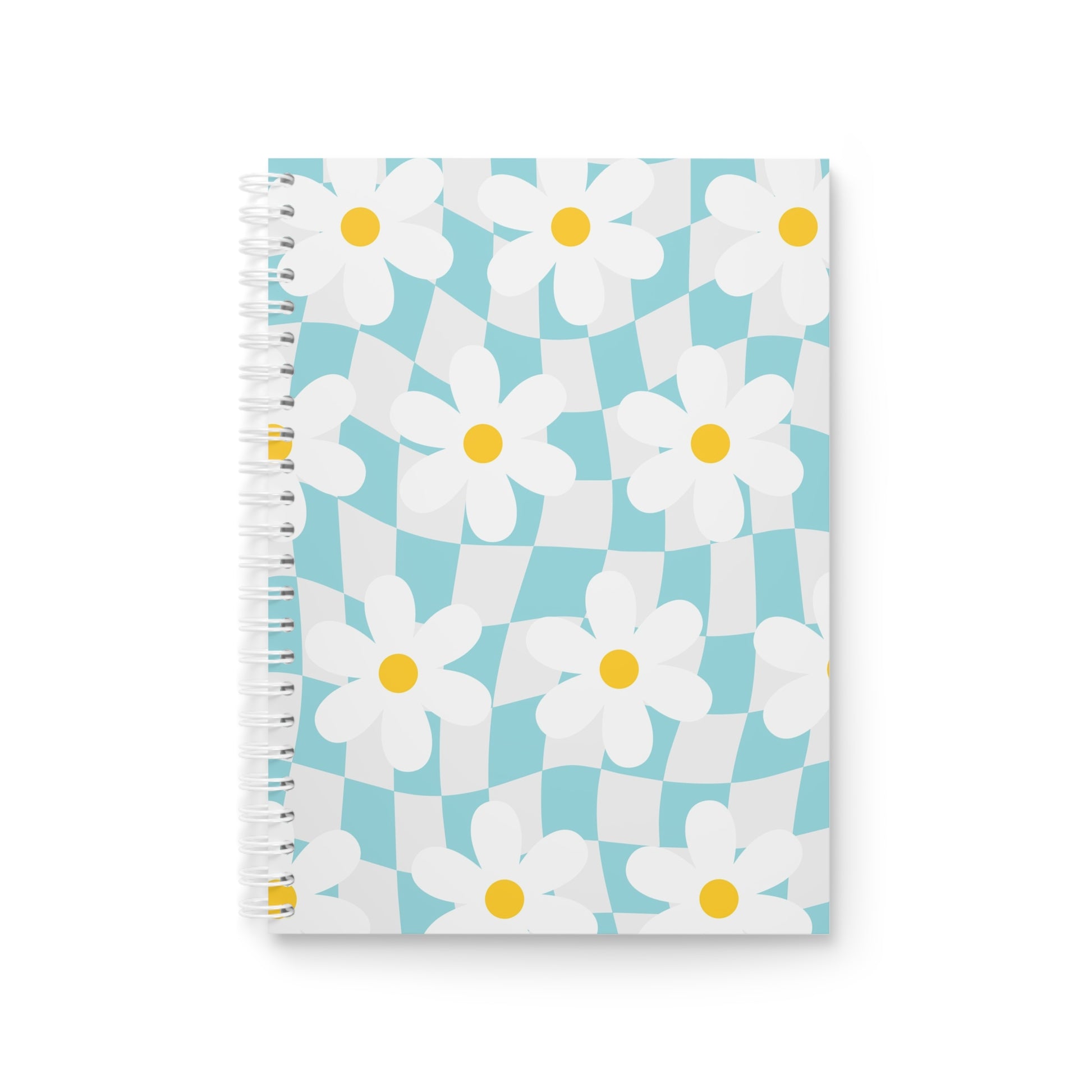 Trippy Check Garden Spiral Notebook, Artsulli - Art is Long, Life is Short, Paper products, Size, One Size, , , , , 53565417890306624323