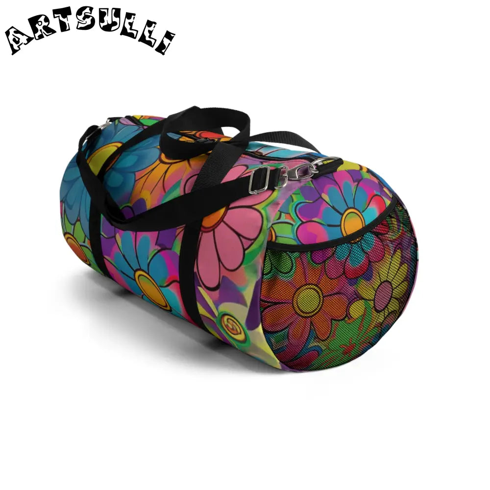 JAKKOUTTHEBXX Chromatic Daisy Dream Duffel Bag JAKKOUTTHEBXX