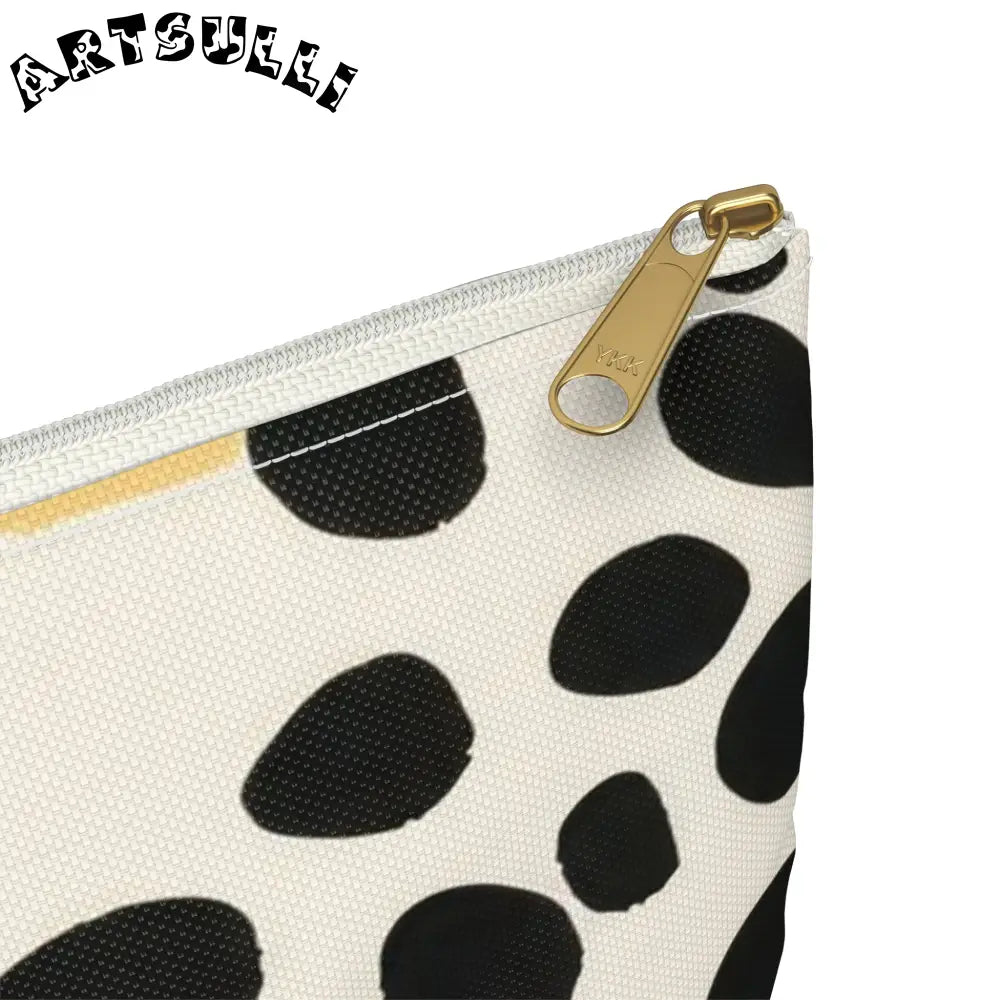 JAKKOUTTHEBXX Rae Zebra Rhapsody Accessory Pouch JAKKOUTTHEBXX