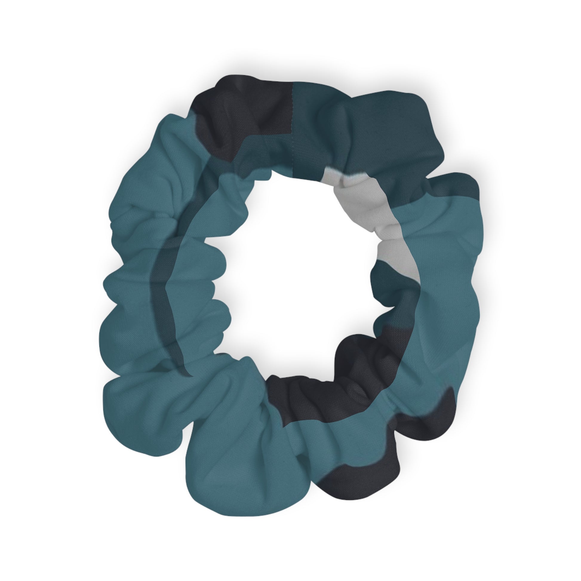 Blue Camouflage Scrunchie, Artsulli - Art is Long, Life is Short, Accessories, , , , , , , 