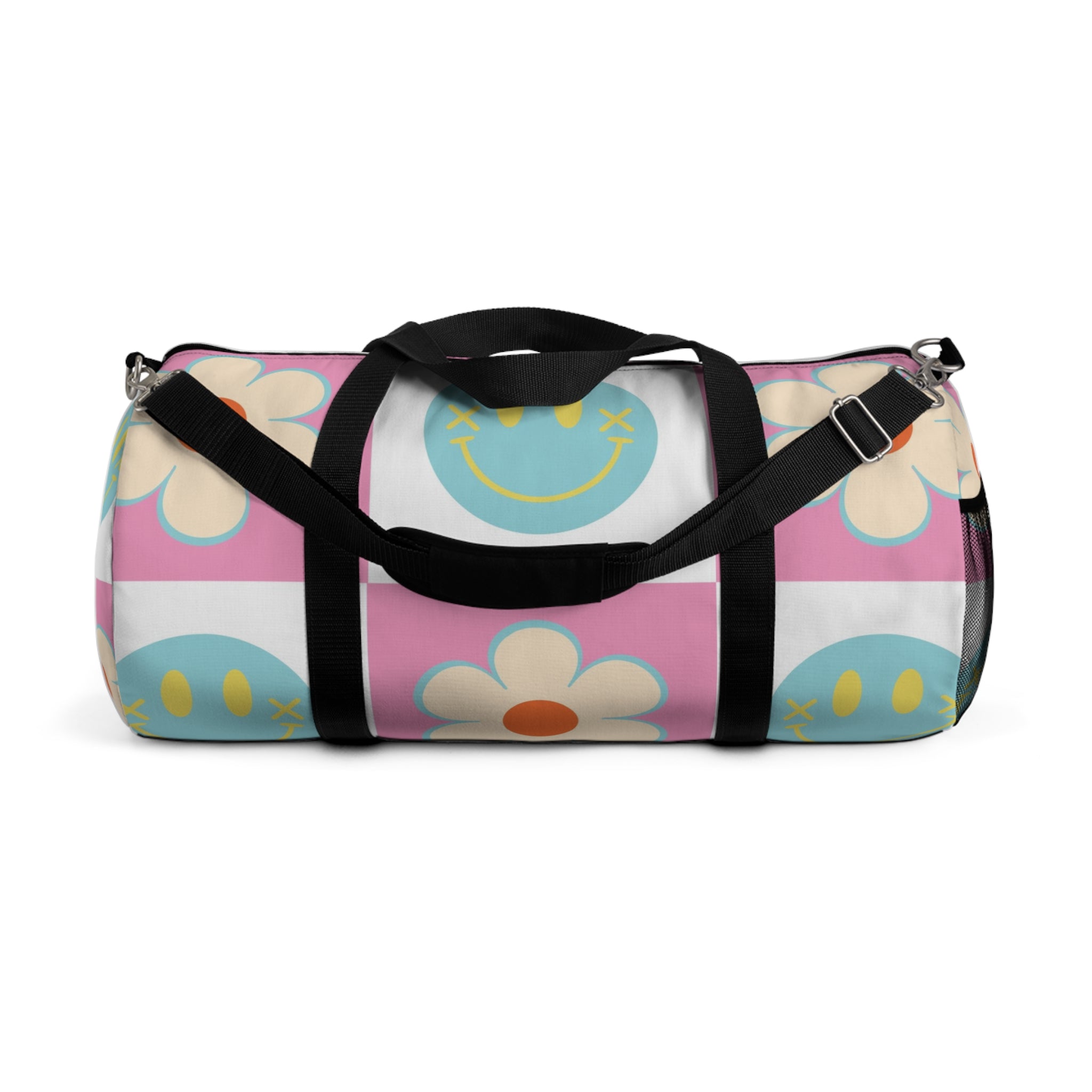 Madotsukis Grin Bloom II Duffel Bag, Artsulli - Art is Long, Life is Short, Bags, Size, Large, , , , , 26868302973640191262