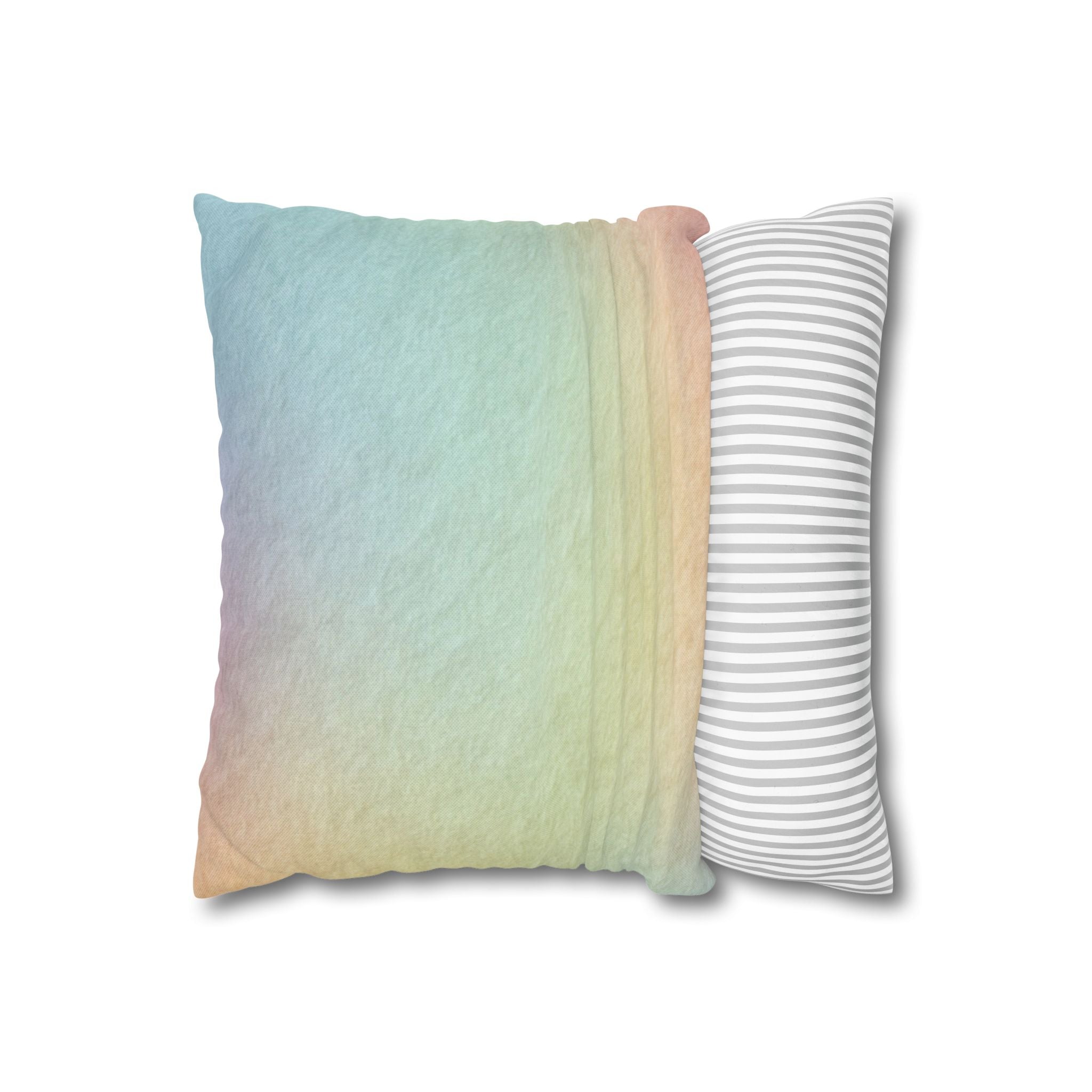 Spun Polyester Square Pillowcase