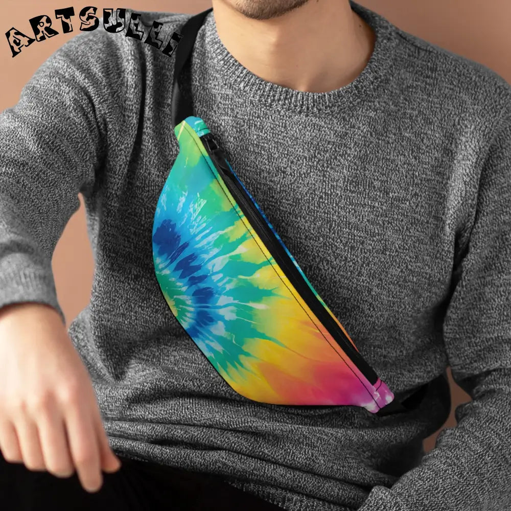 JAKKOUTTHEBXX Tie Dye Fanny Pack 2025