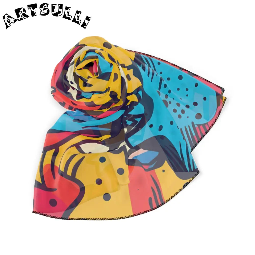JAKKOUTTHEBXX Comic x Pop Art Poly Scarf JAKKOUTTHEBXX Artsulli