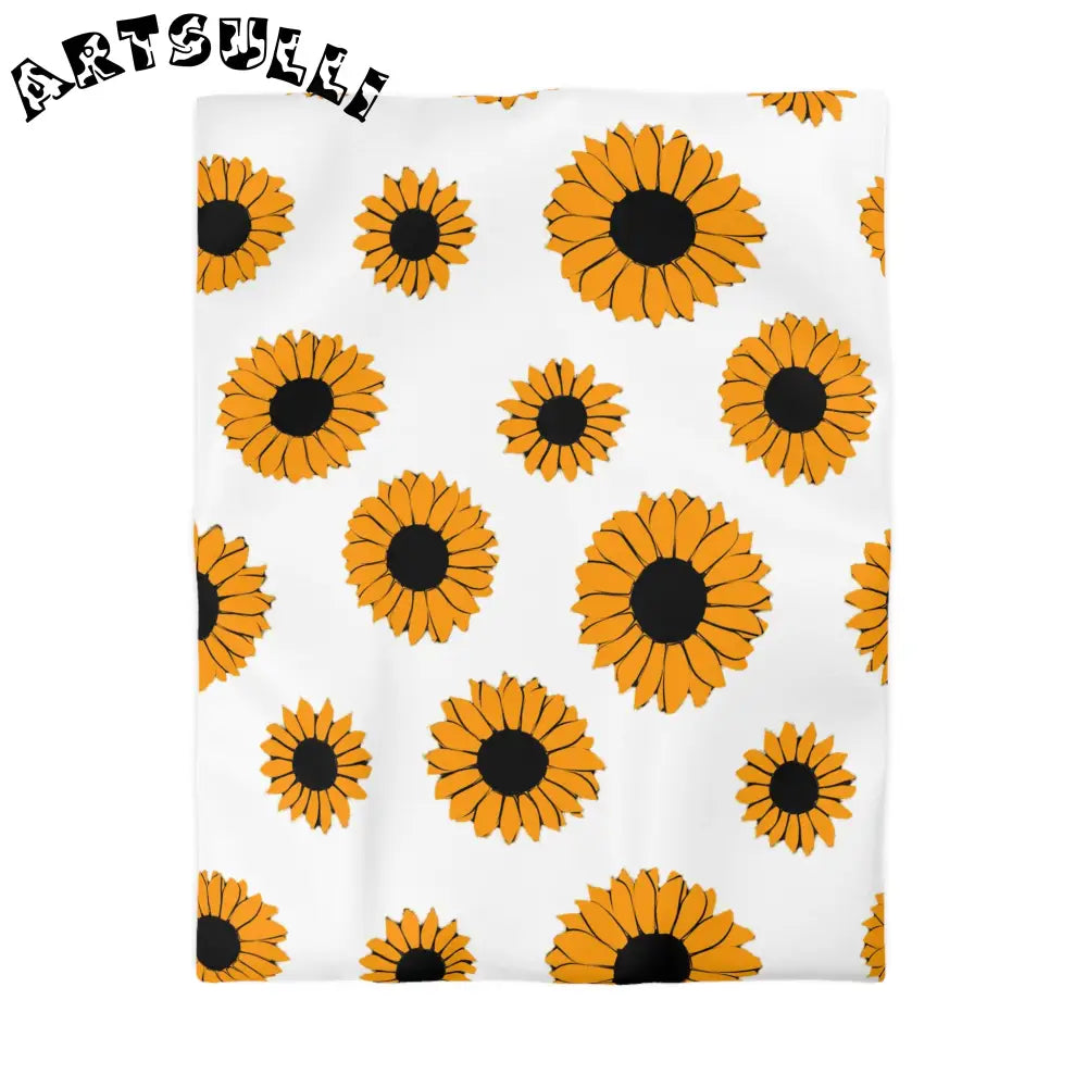 JAKKOUTTHEBXX Sunflowers Microfiber Duvet Cover JAKKOUTTHEBXX