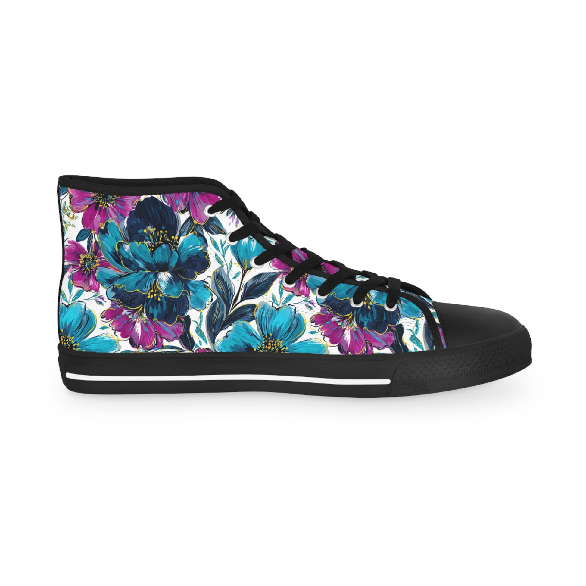 Men's High Top Sneakers, Artsulli - Art is Long, Life is Short, Shoes, , , , , , , 