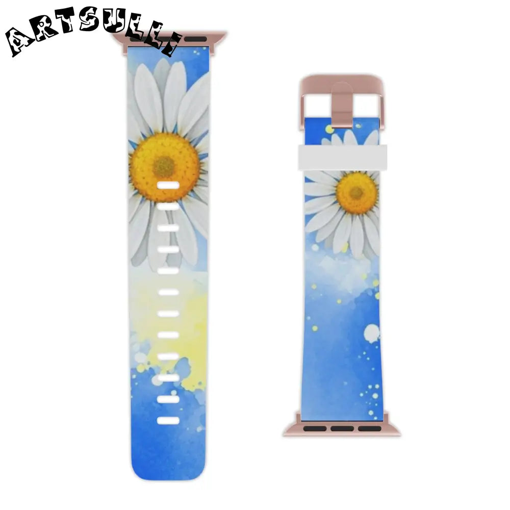 JAKKOUTTHEBXX Daisies Watch Band for Apple Watch JAKKOUTTHEBXX