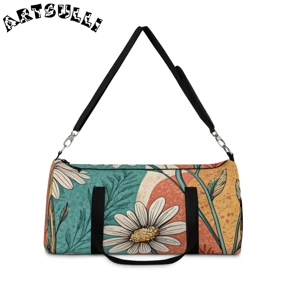 JAKKOUTTHEBXX Retro Daisy Dream Duffel Bag JAKKOUTTHEBXX Artsulli