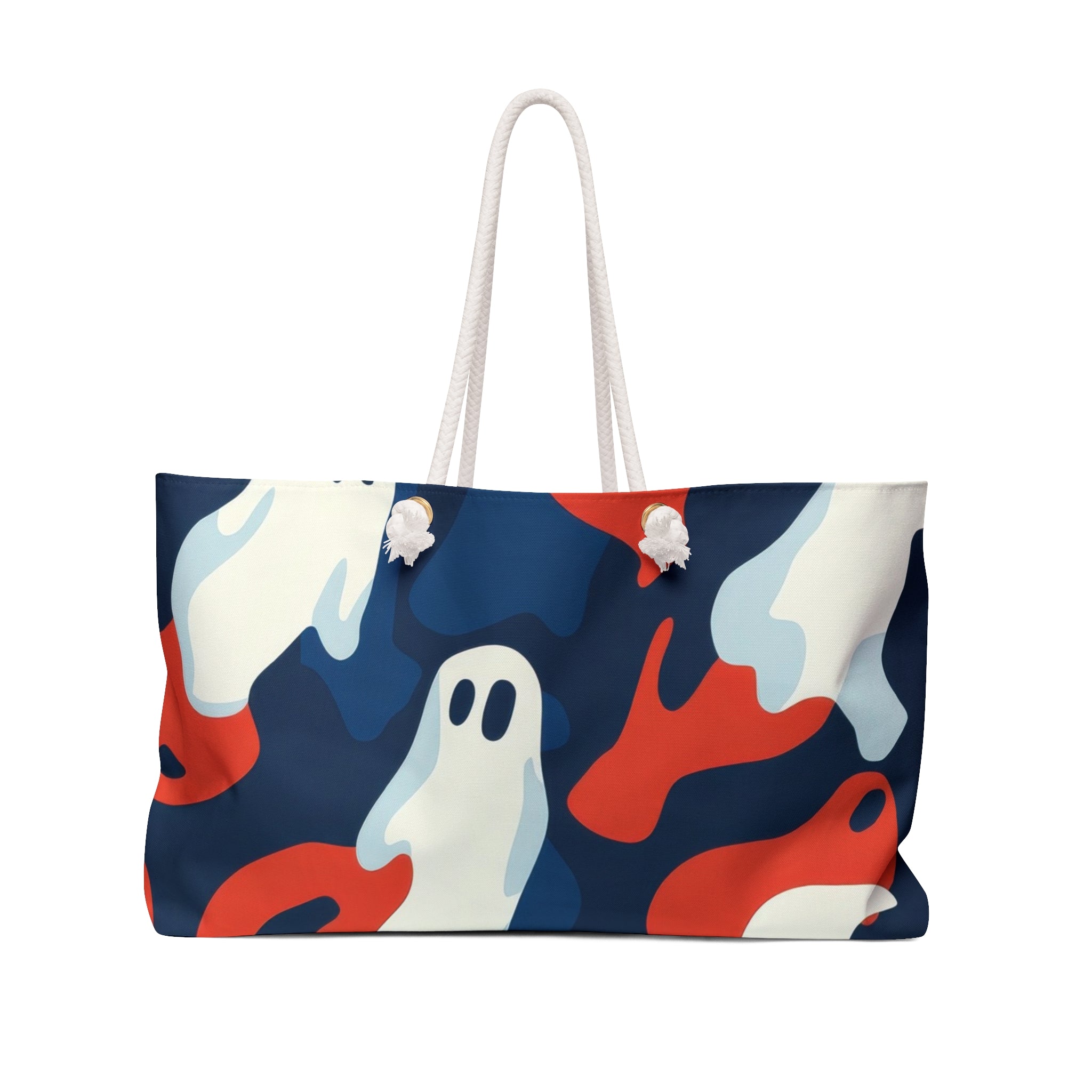 Camo Ghosts Weekender Bag, Artsulli - Art is Long, Life is Short, Bags, Size, 24" × 13", , , , , 16074389088656