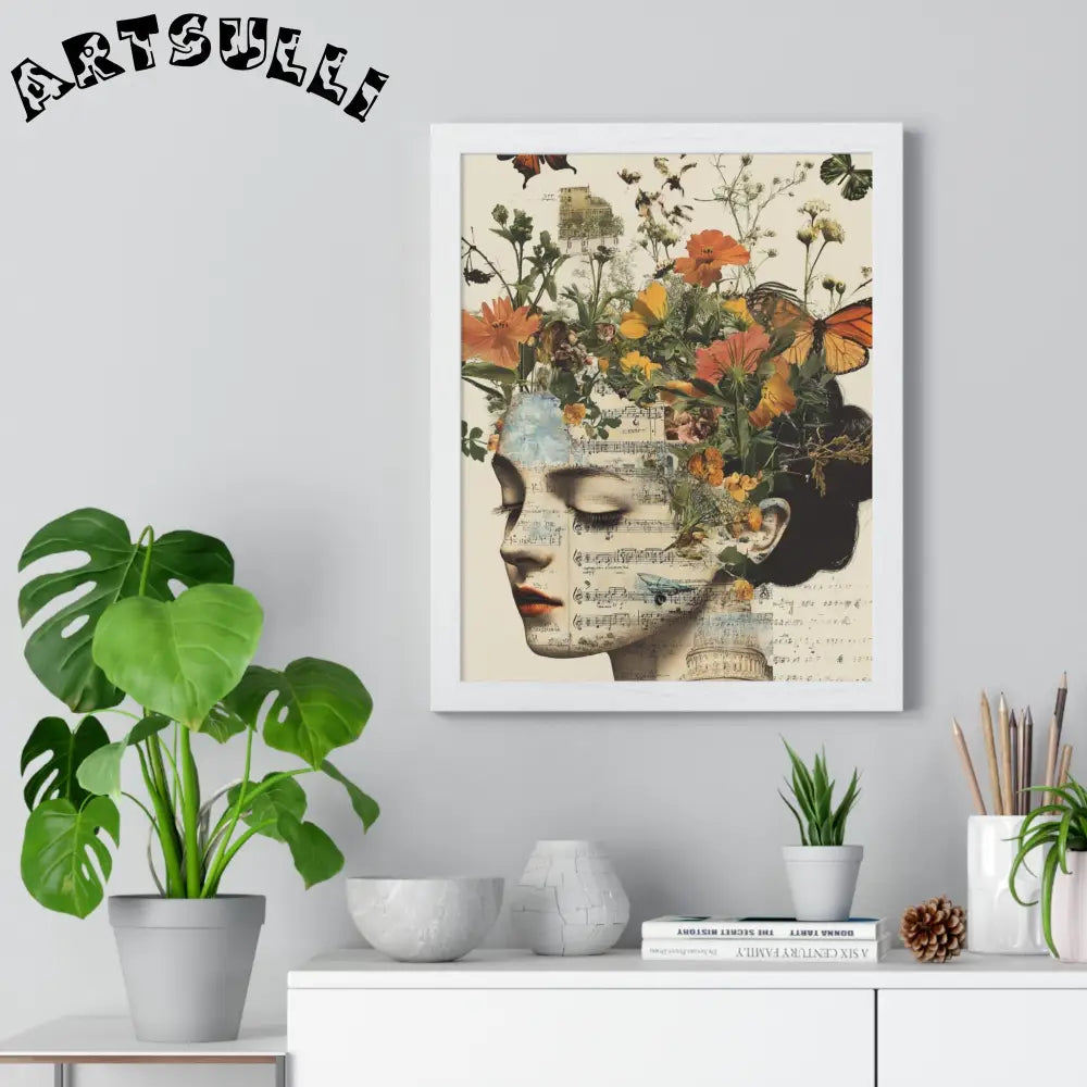 JAKKOUTTHEBXX Ethereal Muse Framed Art Printed Poster 2025