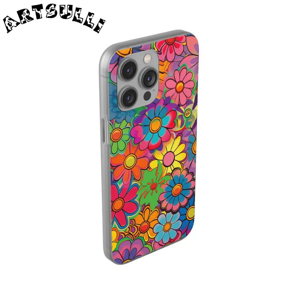 JAKKOUTTHEBXX Chromatic Daisy Dream Flexi Cases JAKKOUTTHEBXX