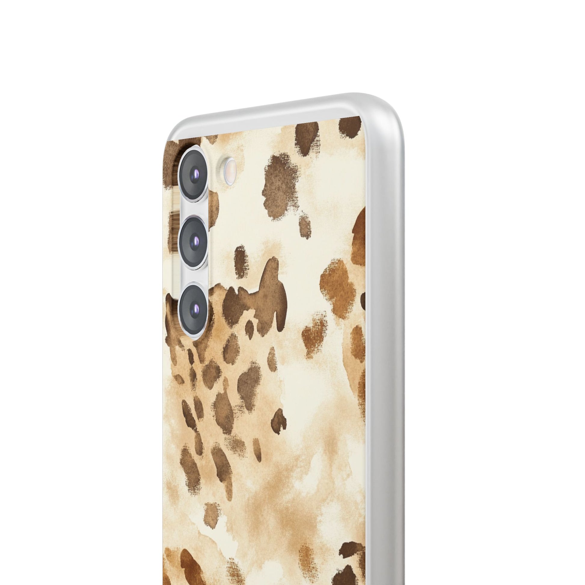 Brown and Beige Watercolor Dalmatian Phone Case, Artsulli - Art is Long, Life is Short, Phone Case, , , , , , , 