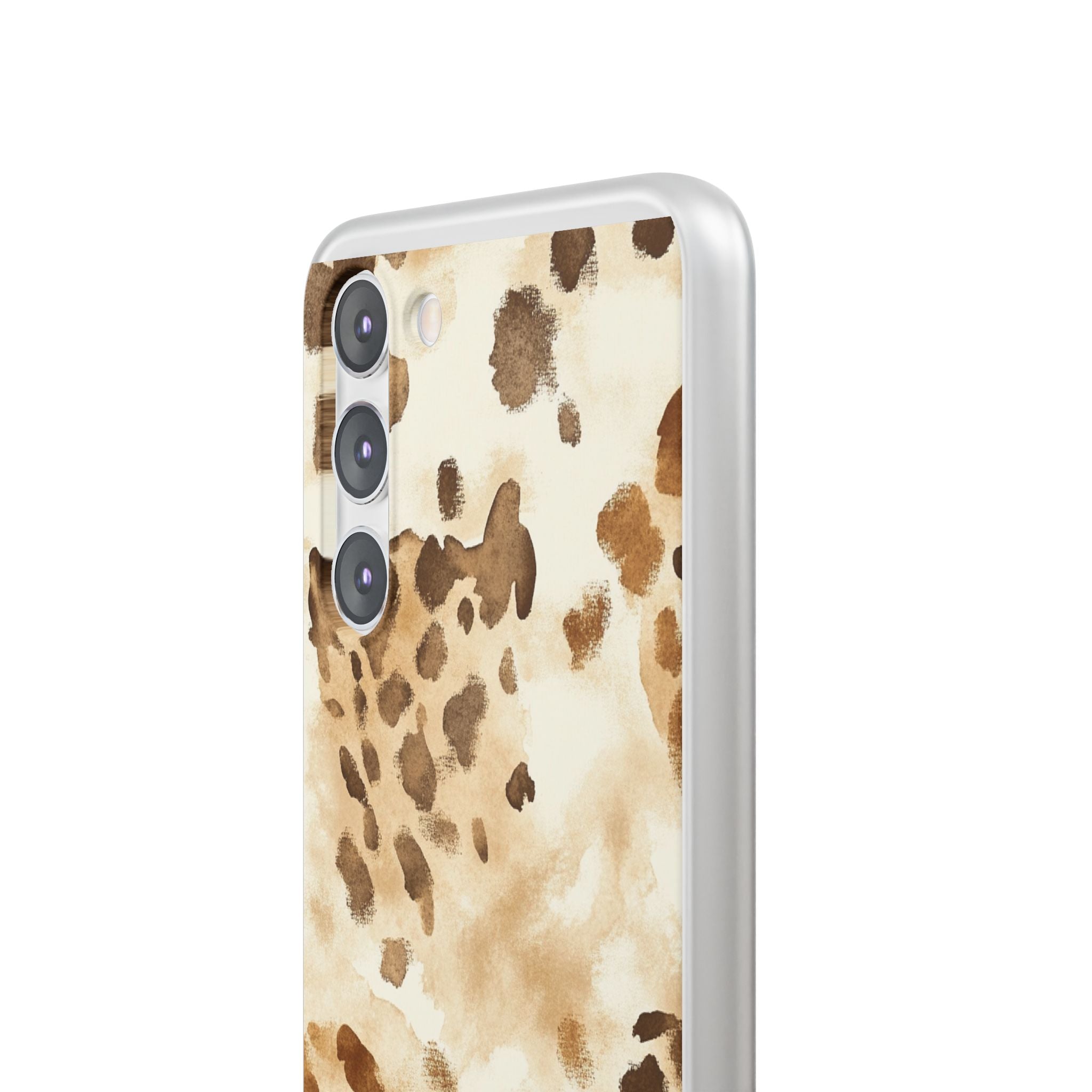 Brown and Beige Watercolor Dalmatian Phone Case, Artsulli - Art is Long, Life is Short, Phone Case, , , , , , , 