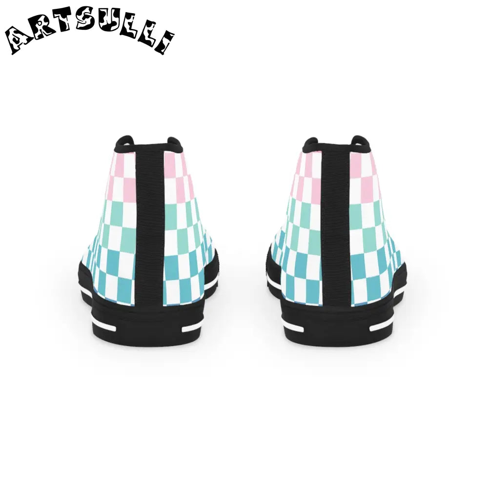 JAKKOUTTHEBXX Vaporwave Rainbow Checkerboard II Multi-Color Men’s