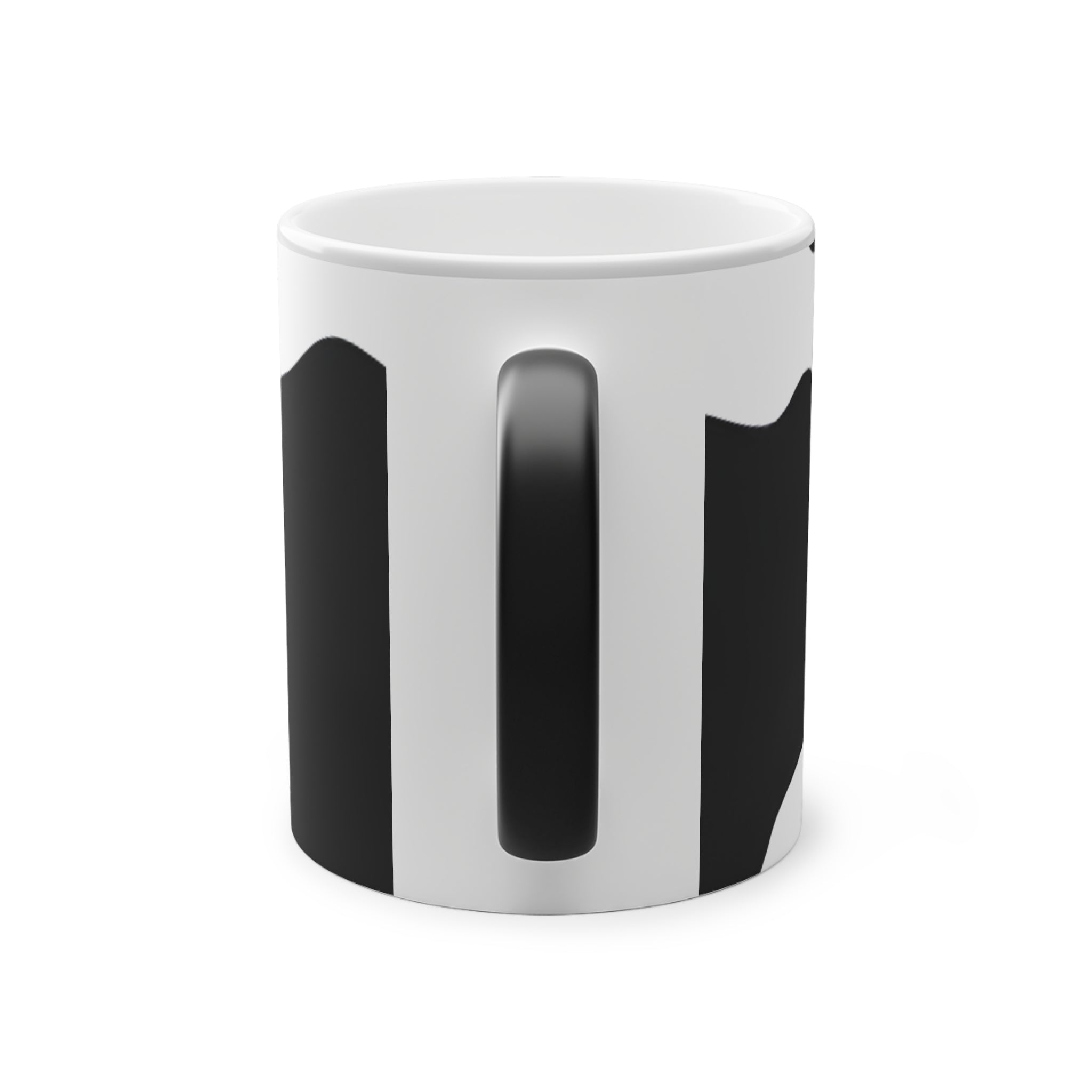Cow Print Focus Magic Mug, 11oz, Artsulli - Art is Long, Life is Short, Mug, , , , , , , 