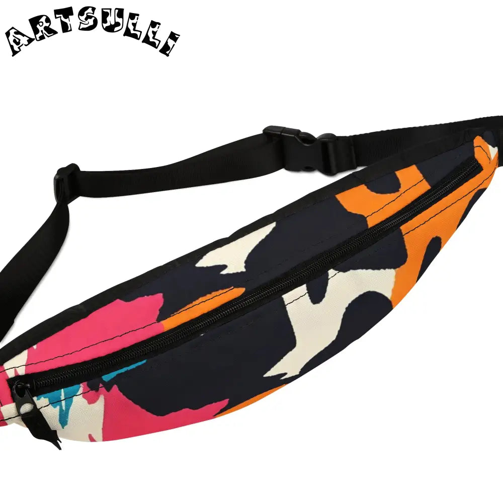 JAKKOUTTHEBXX Wild Brush Strokes x Animal Print Multi-Color Fanny