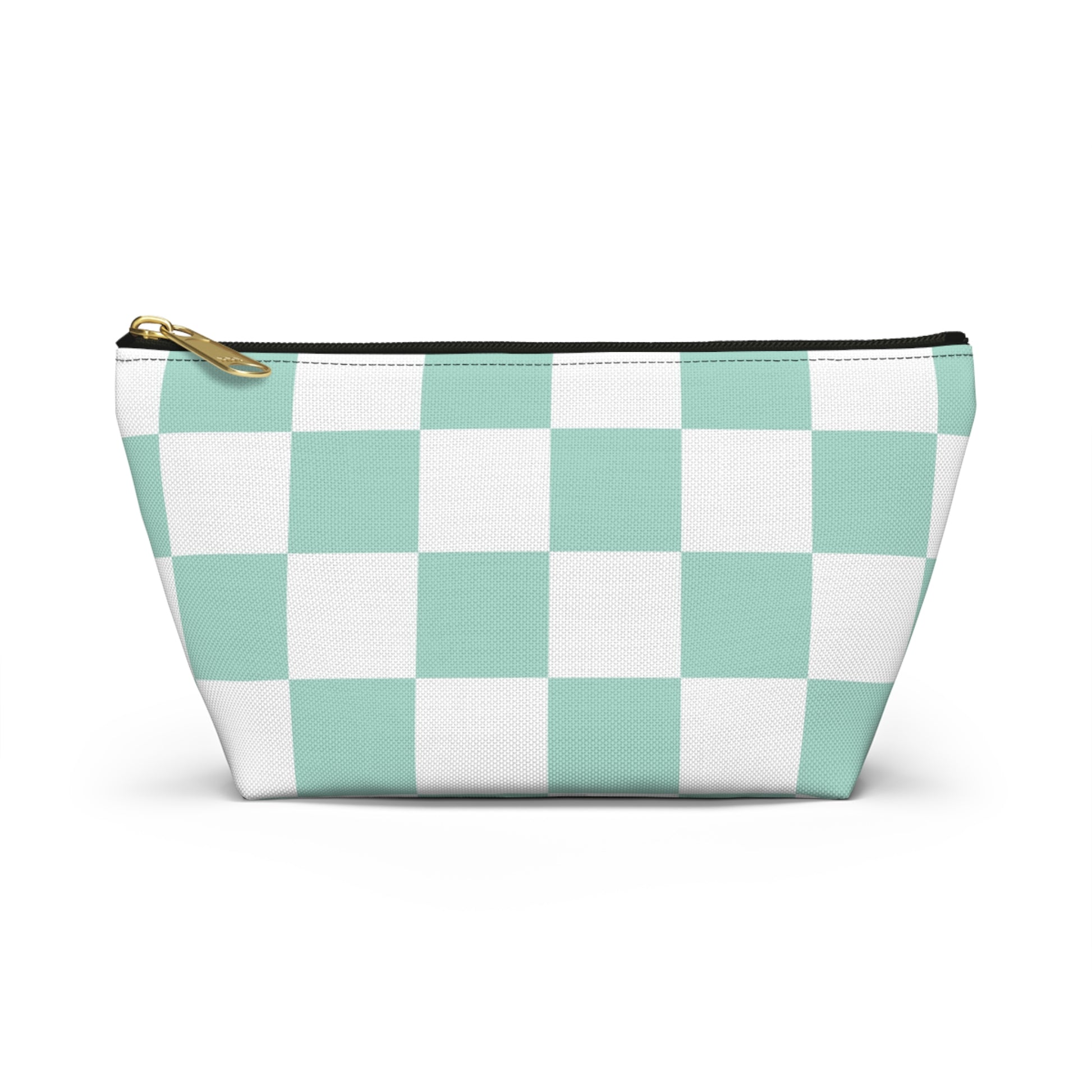 Chessboard Accessory Pouch w T-bottom, Artsulli - Art is Long, Life is Short, Bags, Size, Small, Color, Black zipper, , , 13260077194684219887