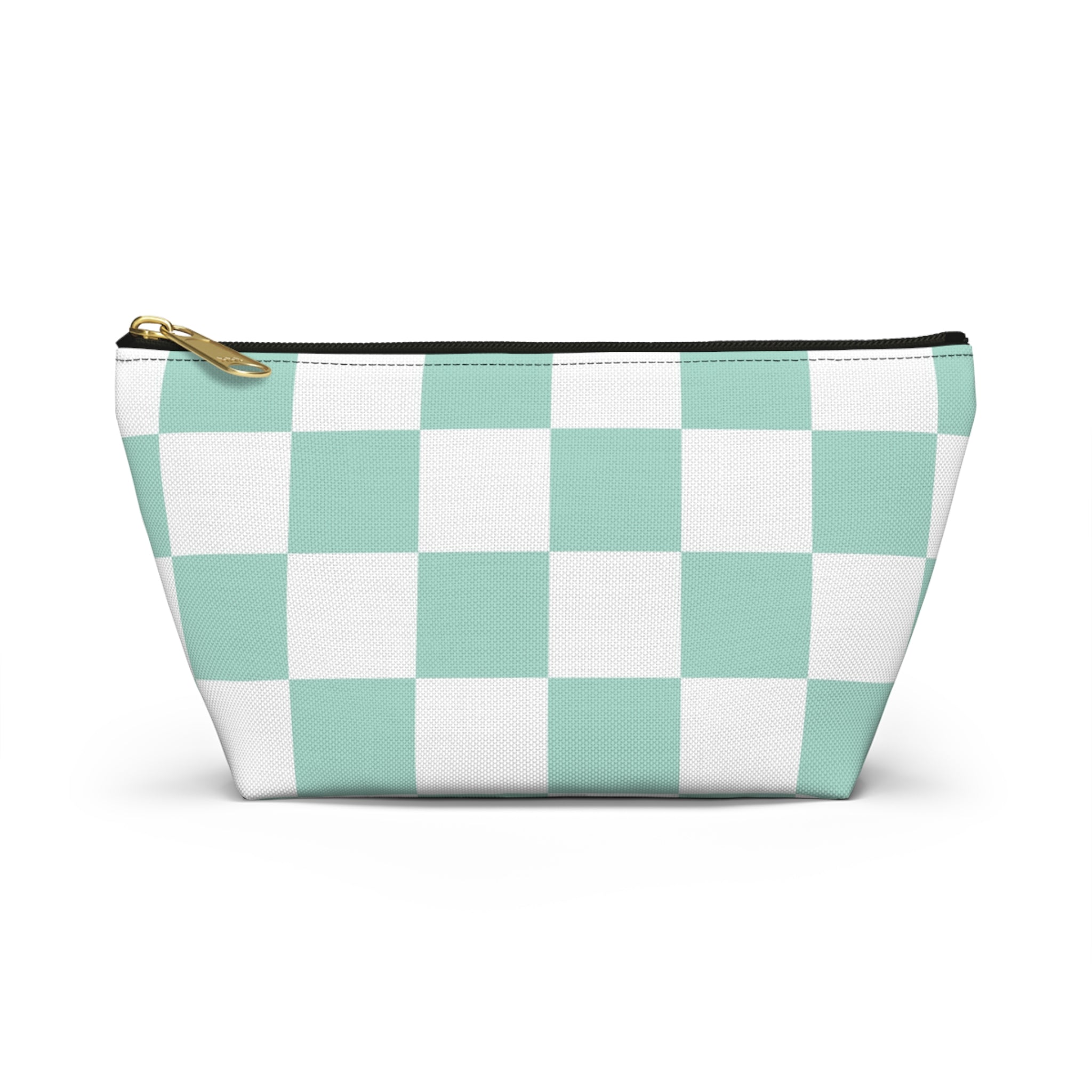 Chessboard Accessory Pouch w T-bottom, Artsulli - Art is Long, Life is Short, Bags, Size, Small, Color, Black zipper, , , 13260077194684219887