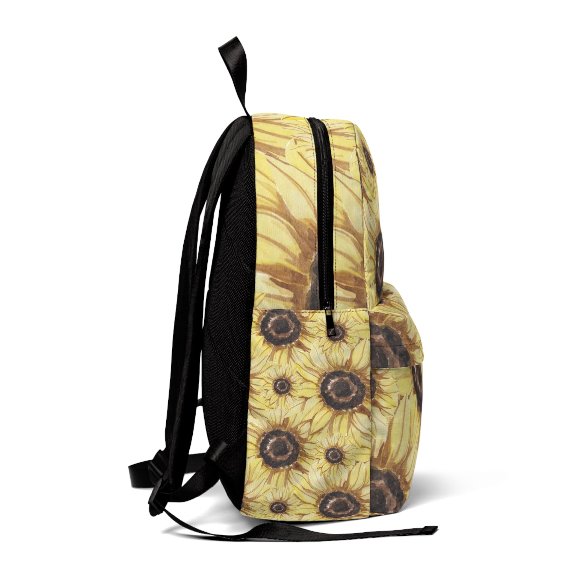 Retro Anime Sunflower Unisex Classic Backpack, Artsulli - Art is Long, Life is Short, Bags, , , , , , , 