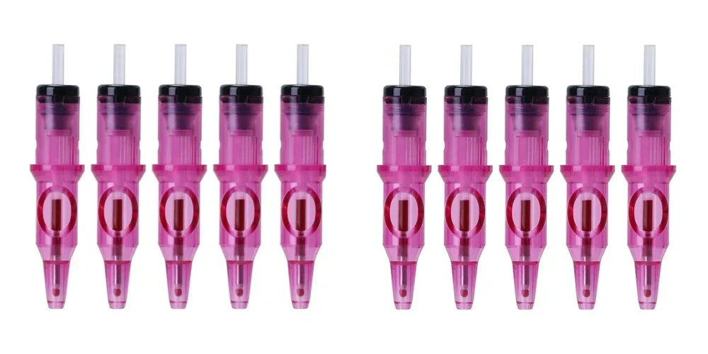 Buy The Best By Artsulli - Art is Long Life Short - New Ball Point Pen Tattoo Cartridge Needles 5 Colors Practice Drawing For Motor Grip