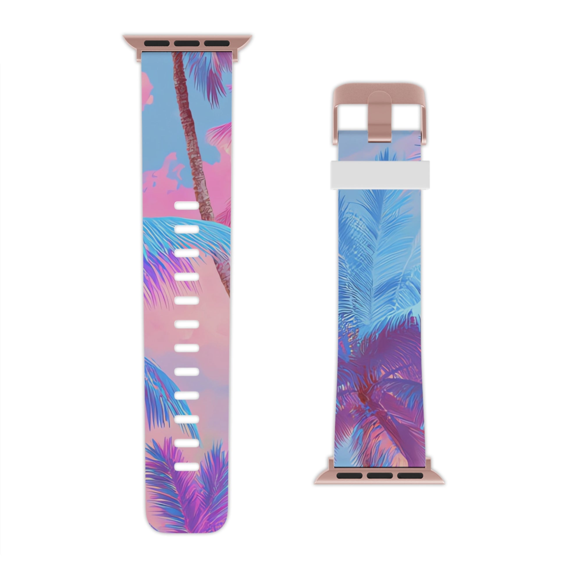 Ethereal Pastel Palms Watch Band for Apple Watch, Artsulli - Art is Long, Life is Short, Accessories, , , , , , , 